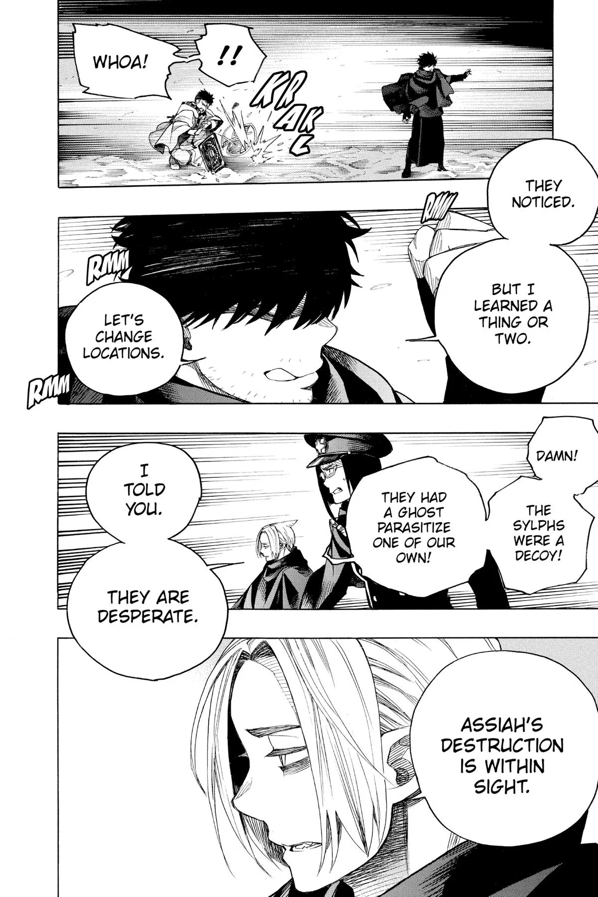 Blue Exorcist, chapter 144, page 33