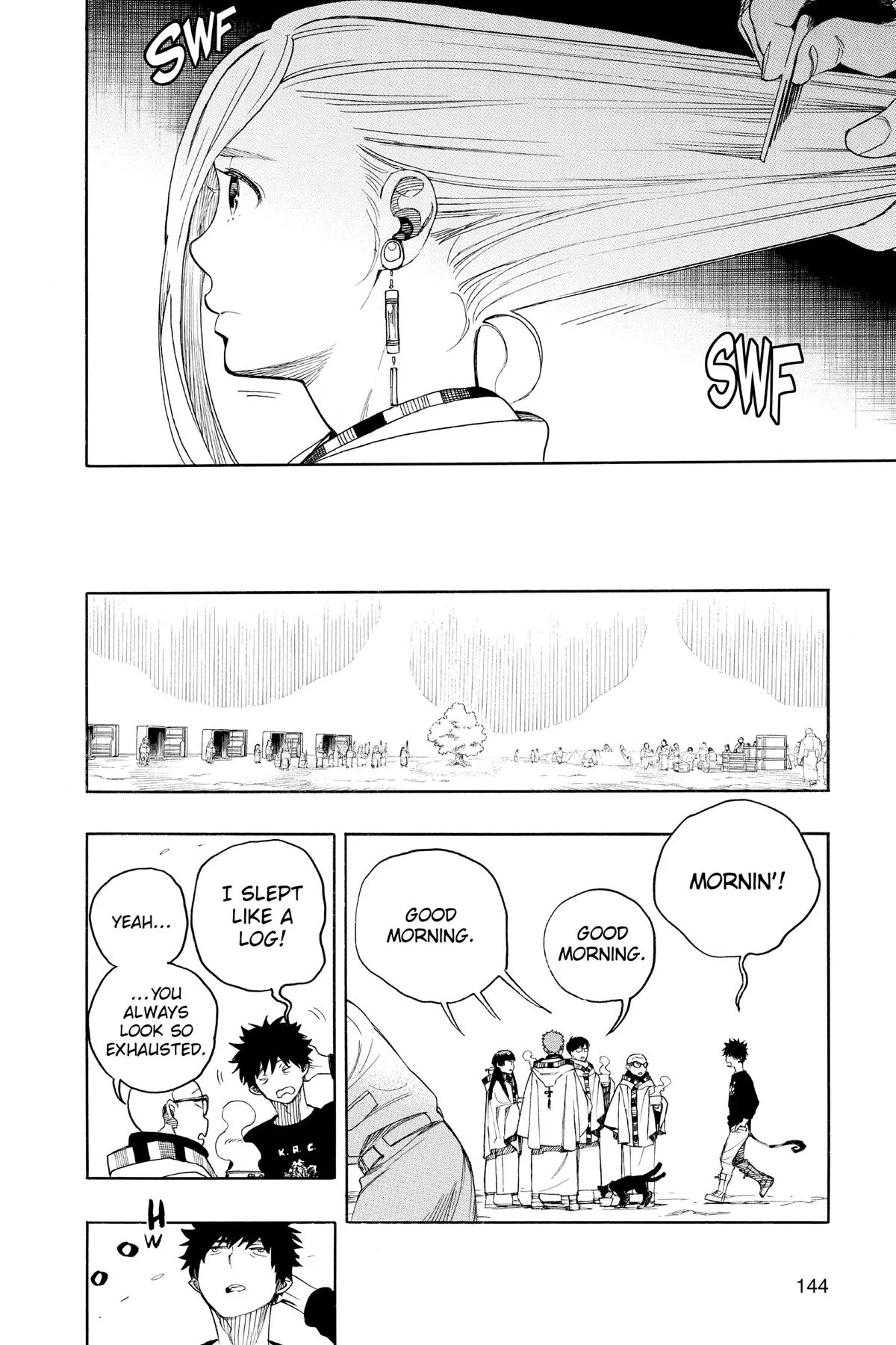Blue Exorcist, chapter 145, page 2
