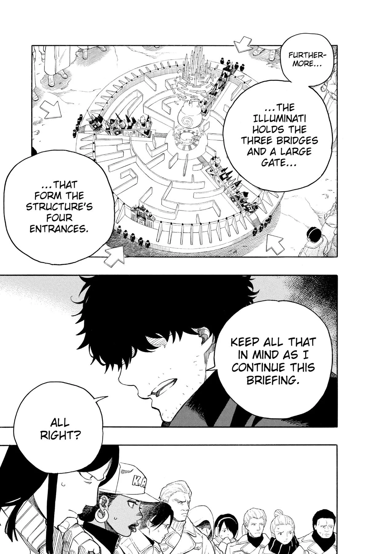 Blue Exorcist, chapter 145, page 7