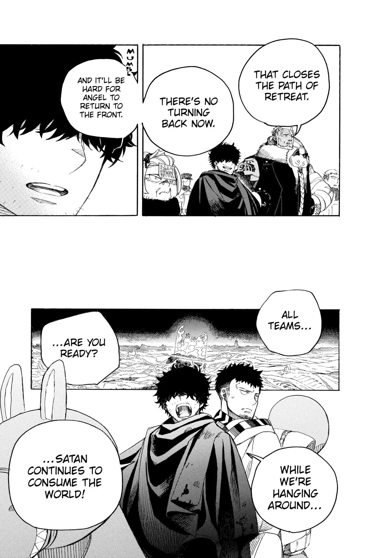 Blue Exorcist, chapter 145, page 31