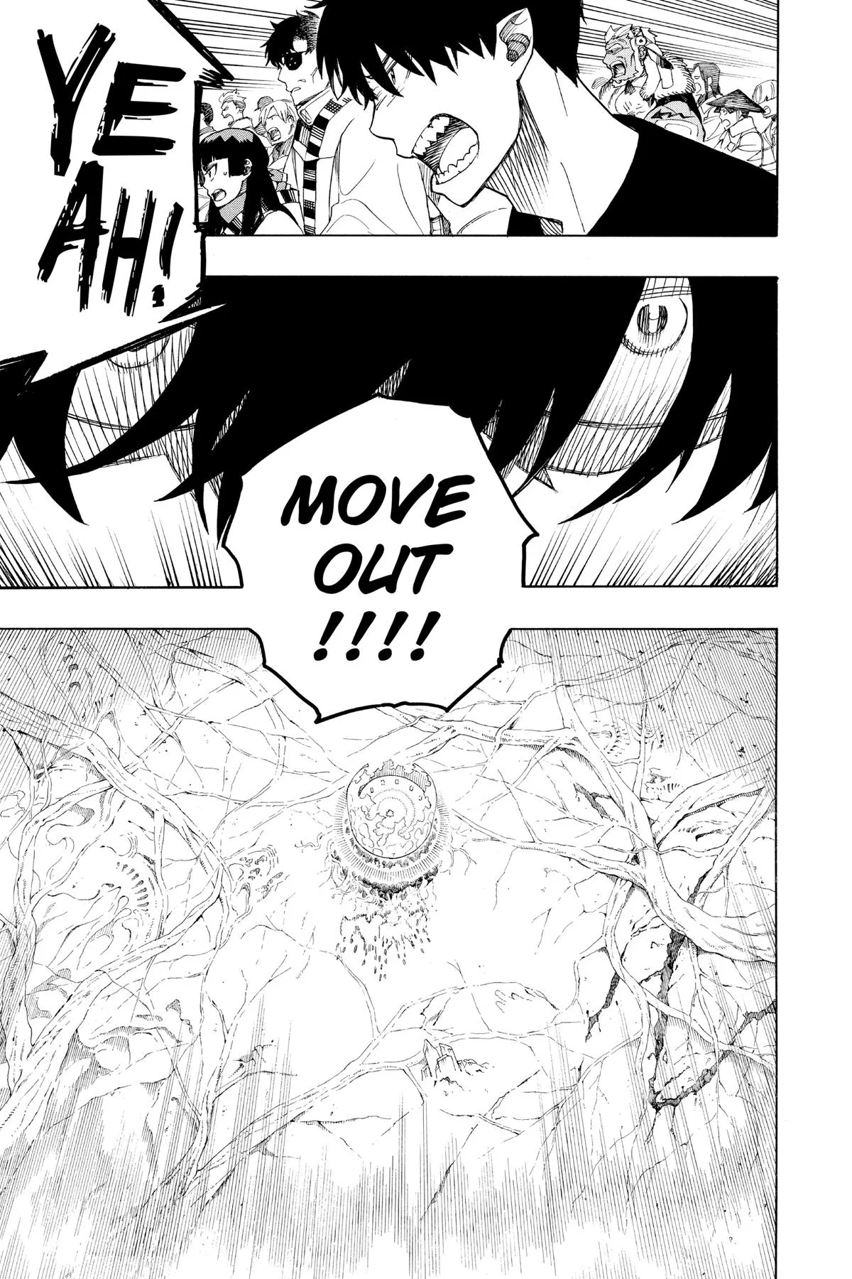 Blue Exorcist, chapter 145, page 33