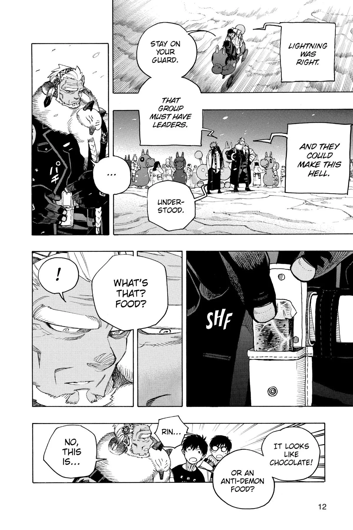 Blue Exorcist, chapter 146, page 12