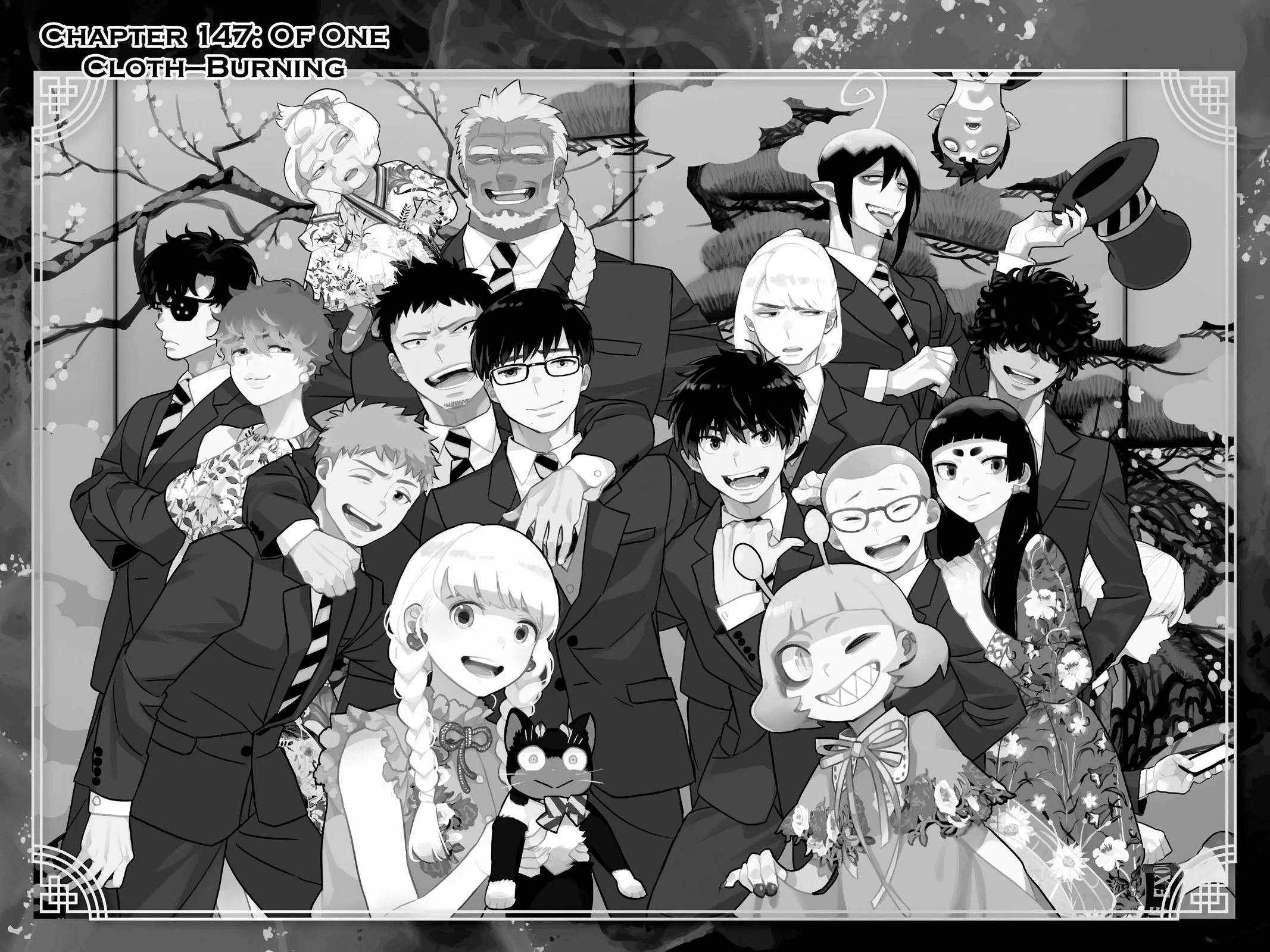 Blue Exorcist, chapter 147, page 1