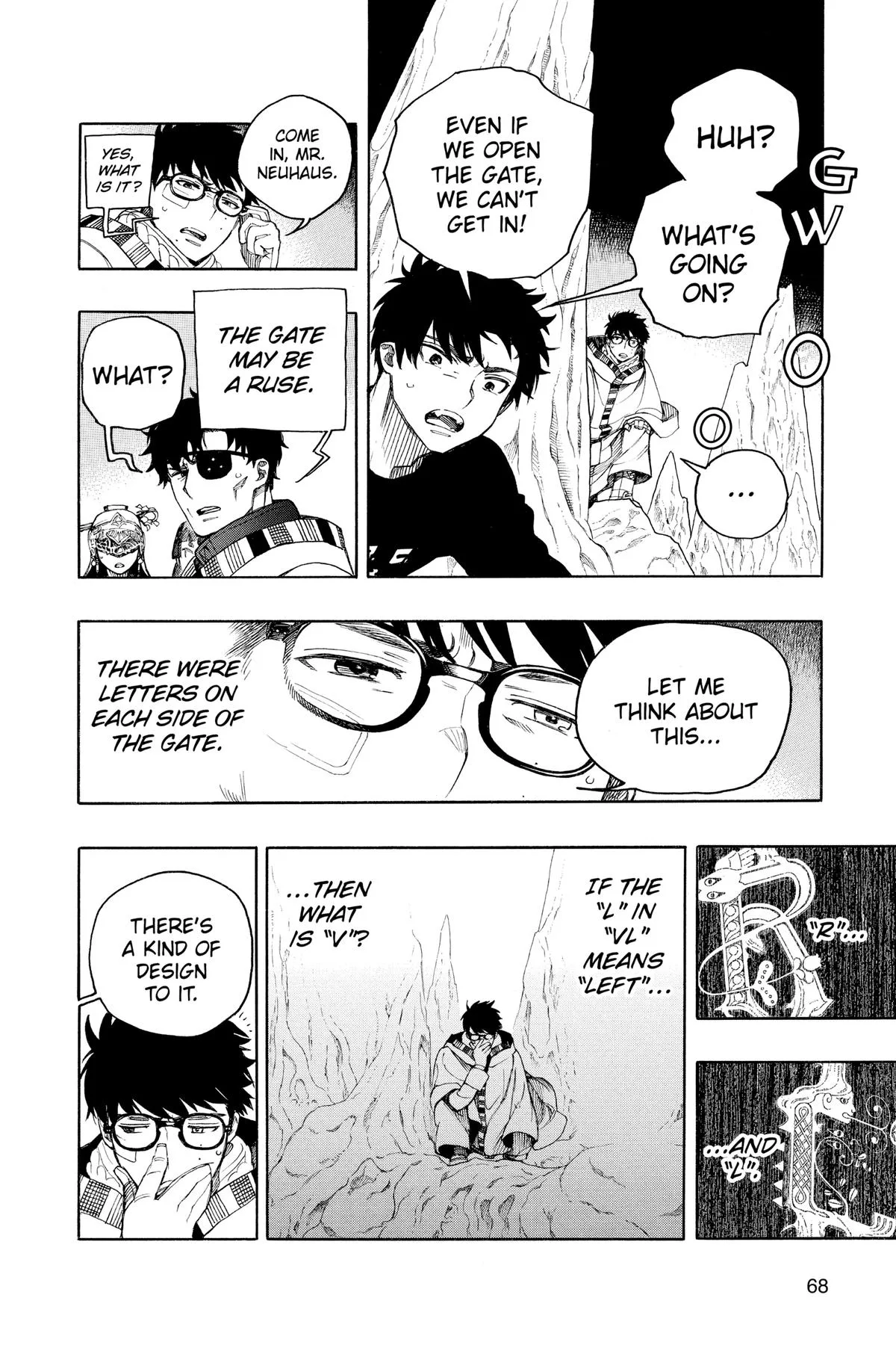 Blue Exorcist, chapter 147, page 24