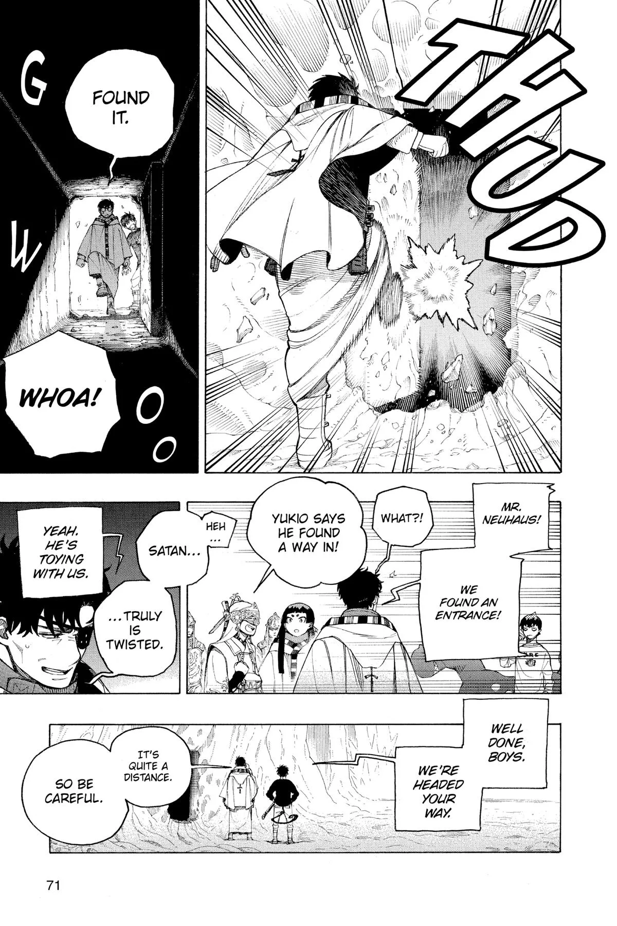 Blue Exorcist, chapter 147, page 27