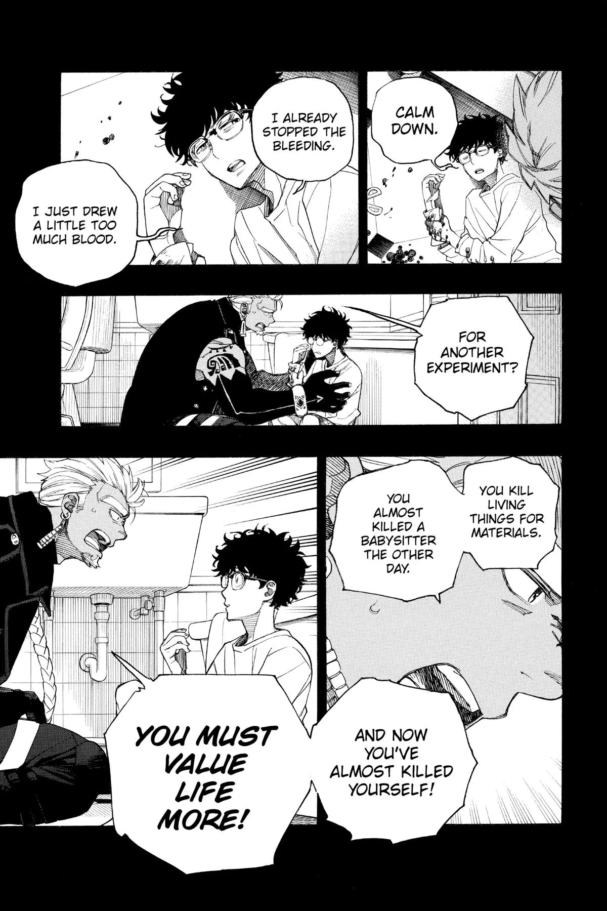 Blue Exorcist, chapter 149, page 28