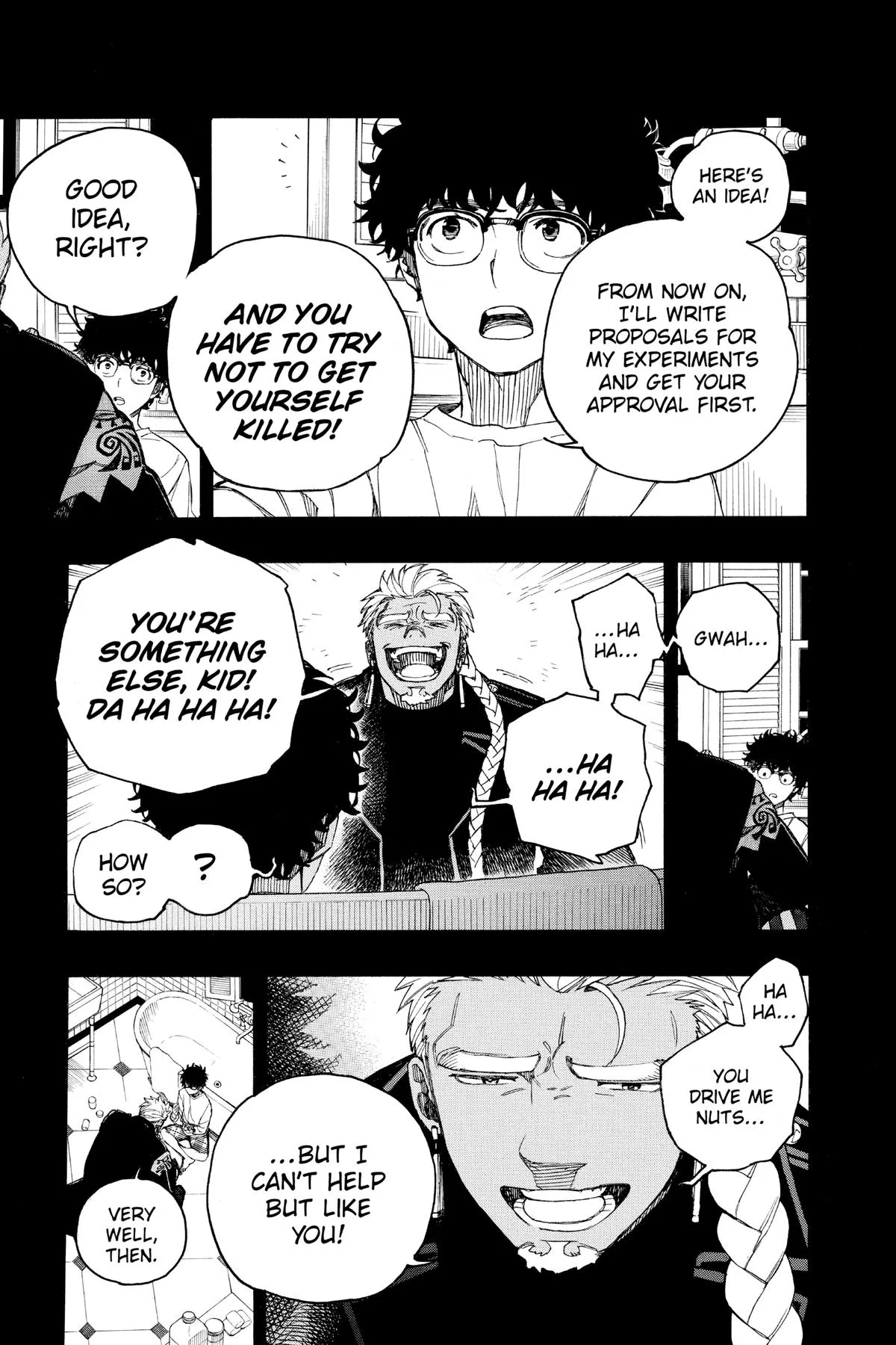 Blue Exorcist, chapter 149, page 32