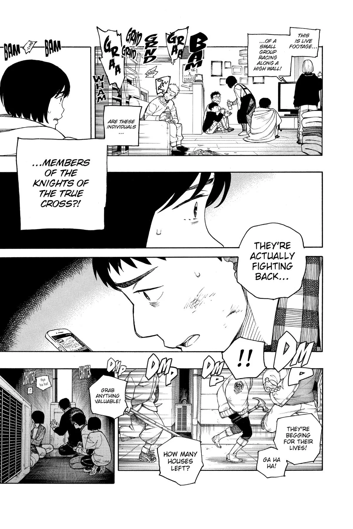 Blue Exorcist, chapter 152, page 17