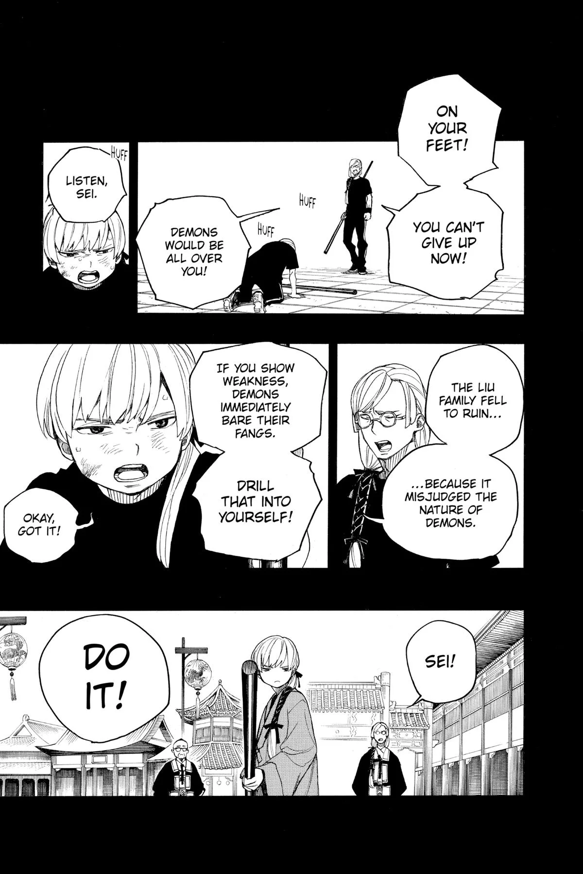 Blue Exorcist, chapter 153, page 32
