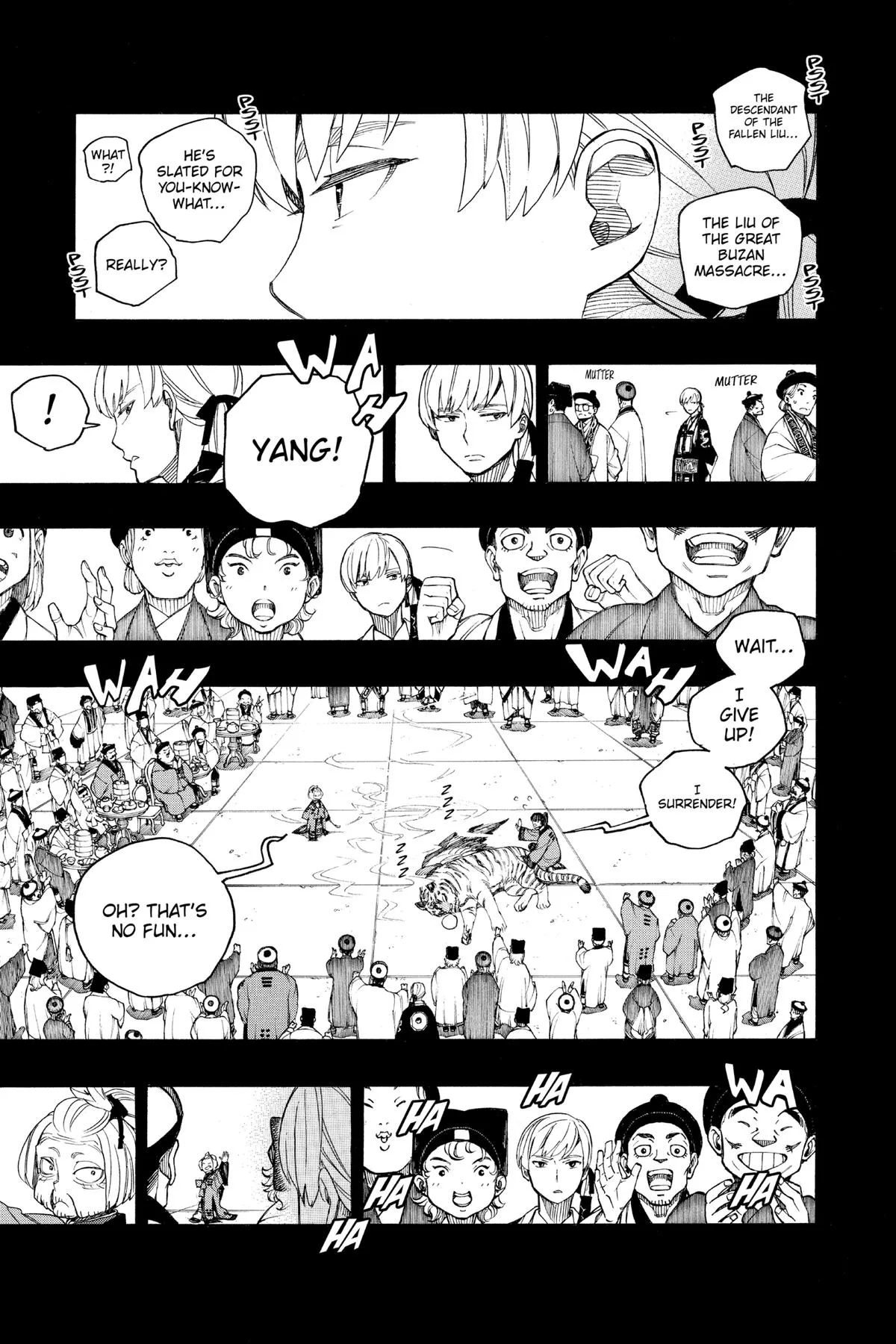 Blue Exorcist, chapter 153, page 36