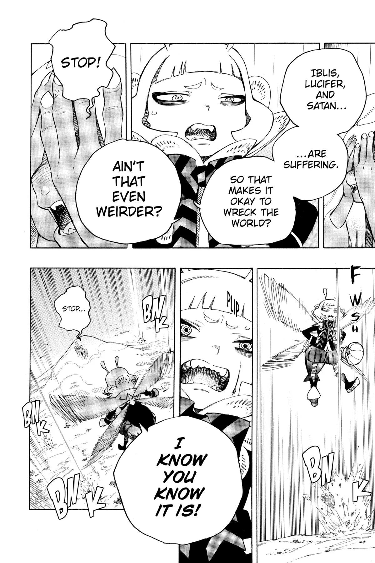 Blue Exorcist, chapter 155, page 18
