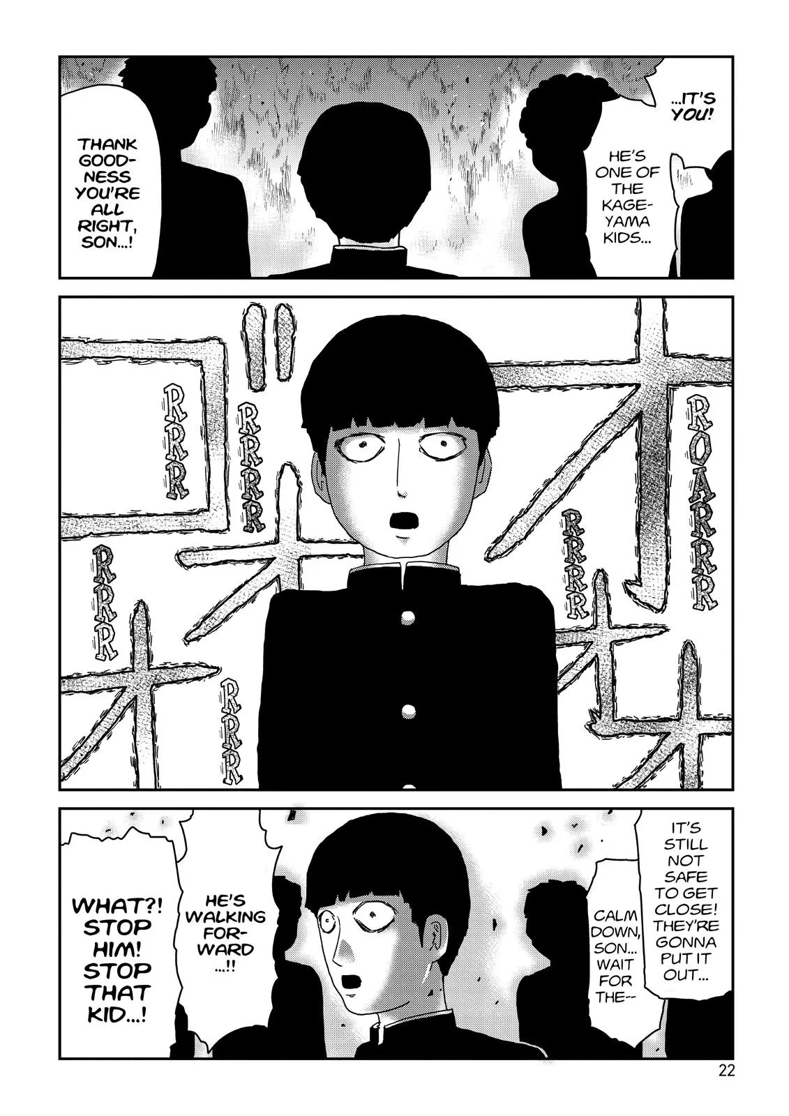 Mob Psycho 100, chapter 76, page 2