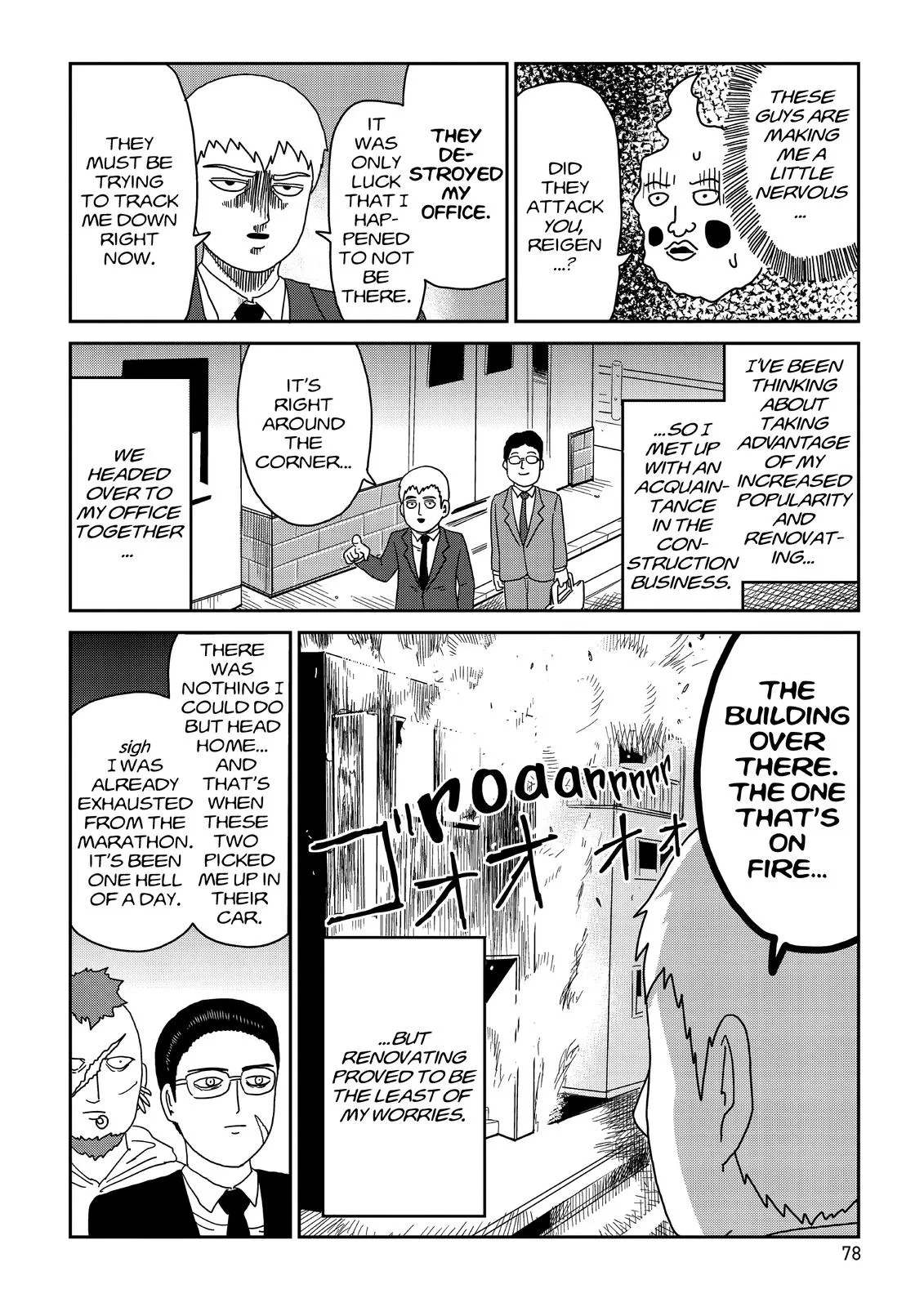 Mob Psycho 100, chapter 78, page 22