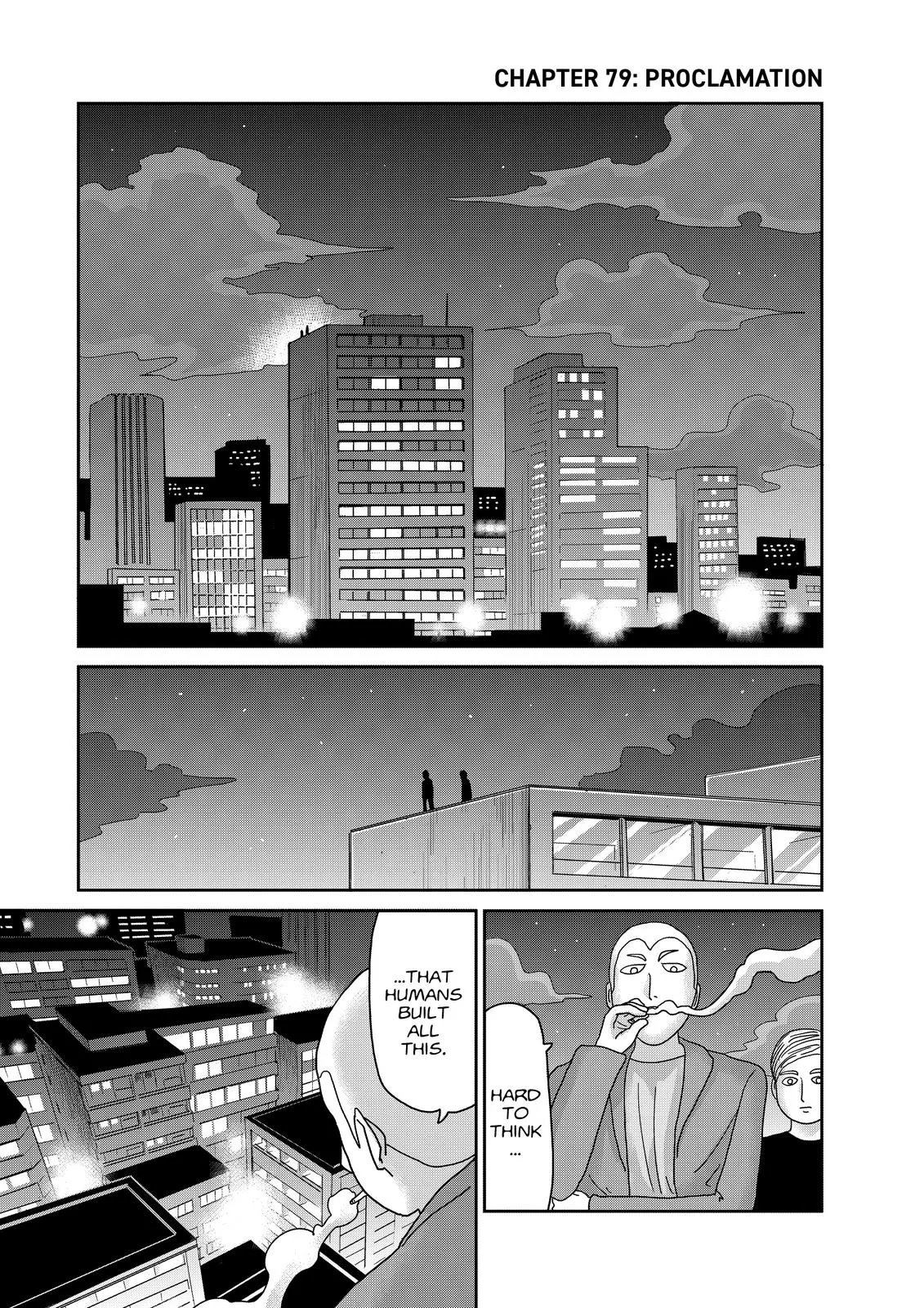 Mob Psycho 100, chapter 79, page 1