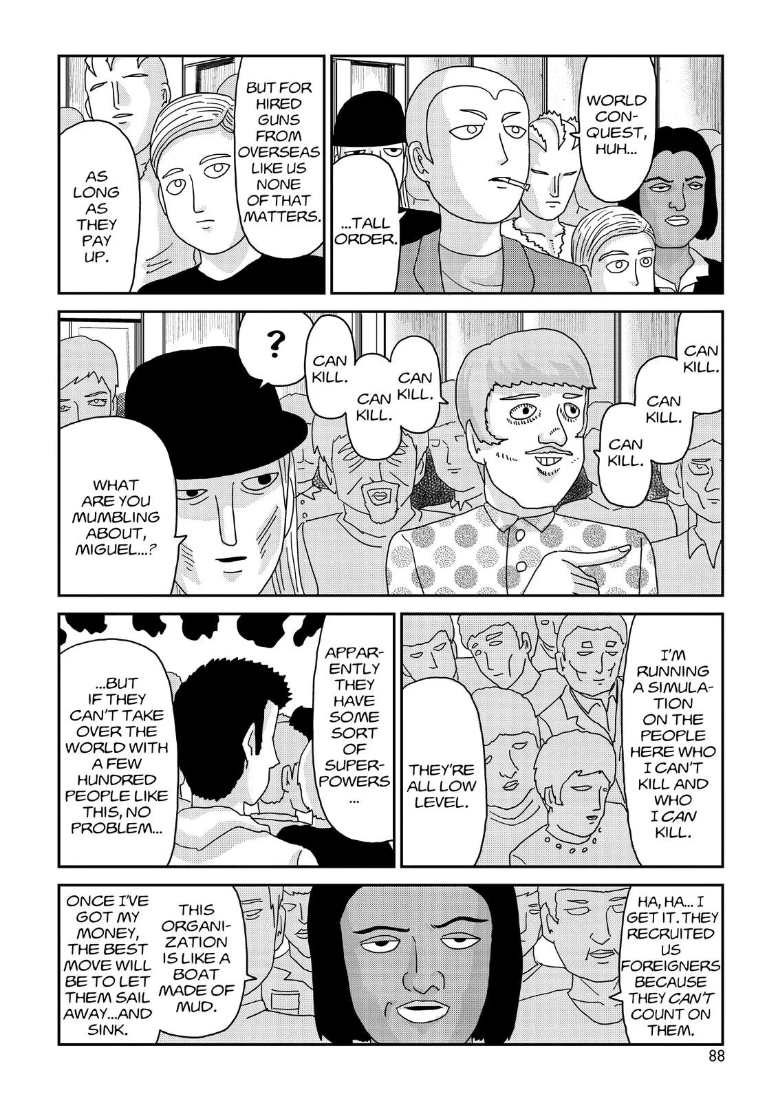 Mob Psycho 100, chapter 79, page 8