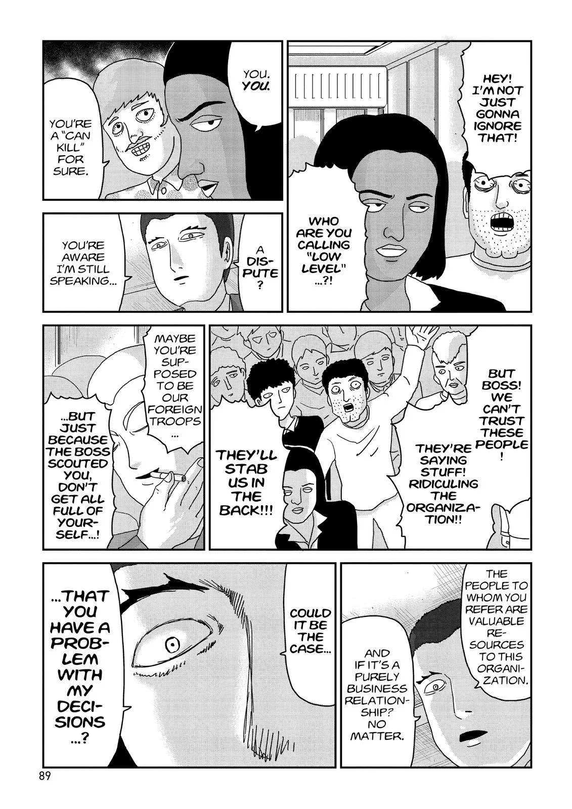 Mob Psycho 100, chapter 79, page 9