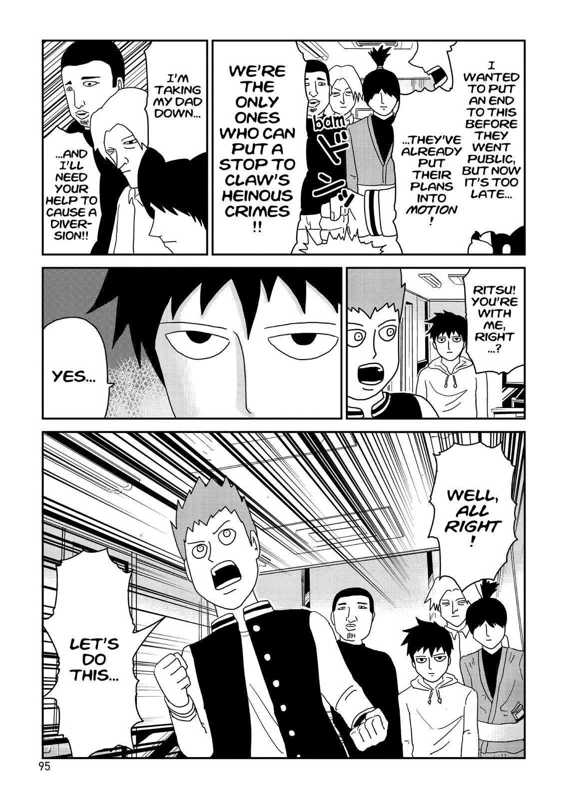 Mob Psycho 100, chapter 79, page 15