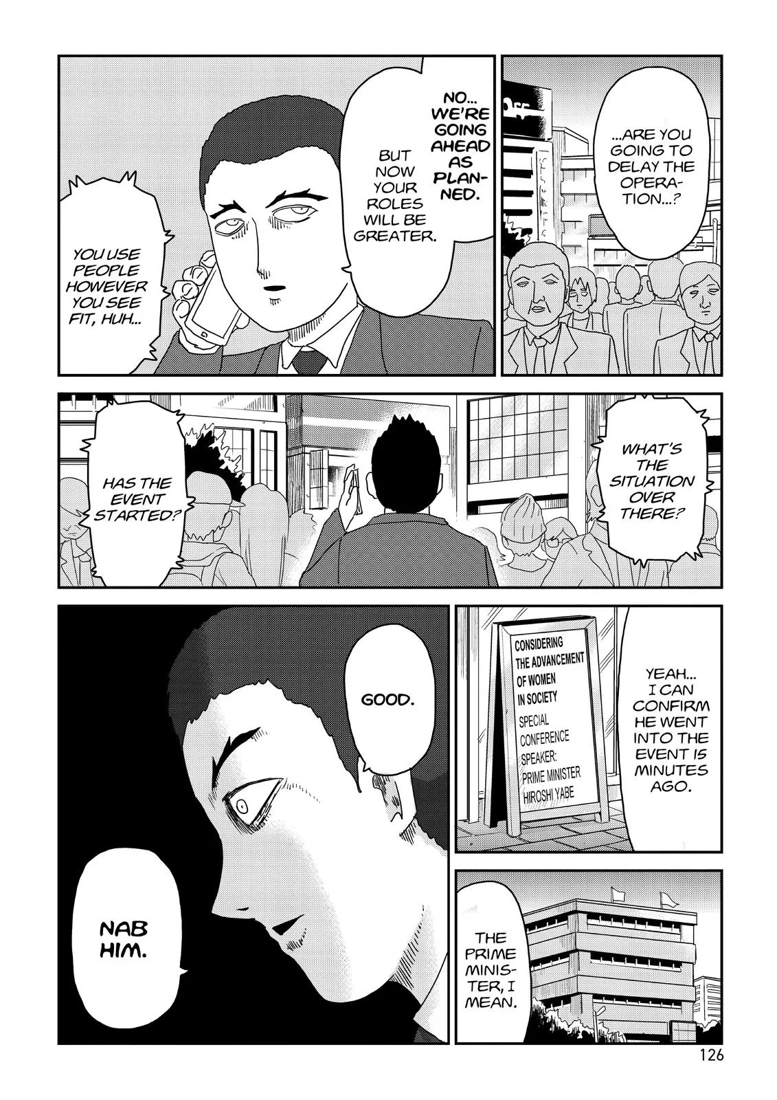 Mob Psycho 100, chapter 81, page 8