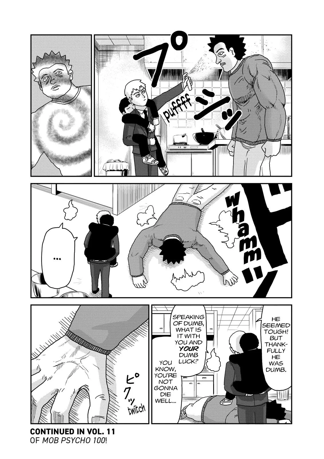 Mob Psycho 100, chapter 83, page 25