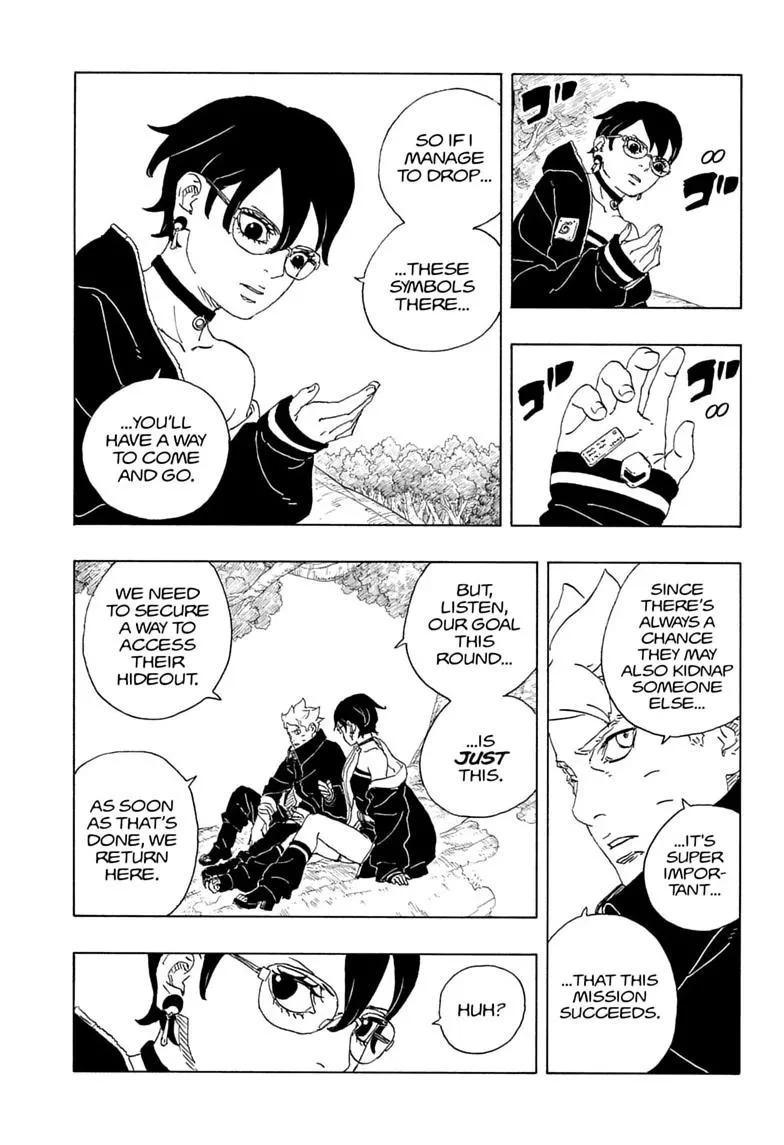 Boruto Two Blue Vortex Manga, chapter 37, page 3