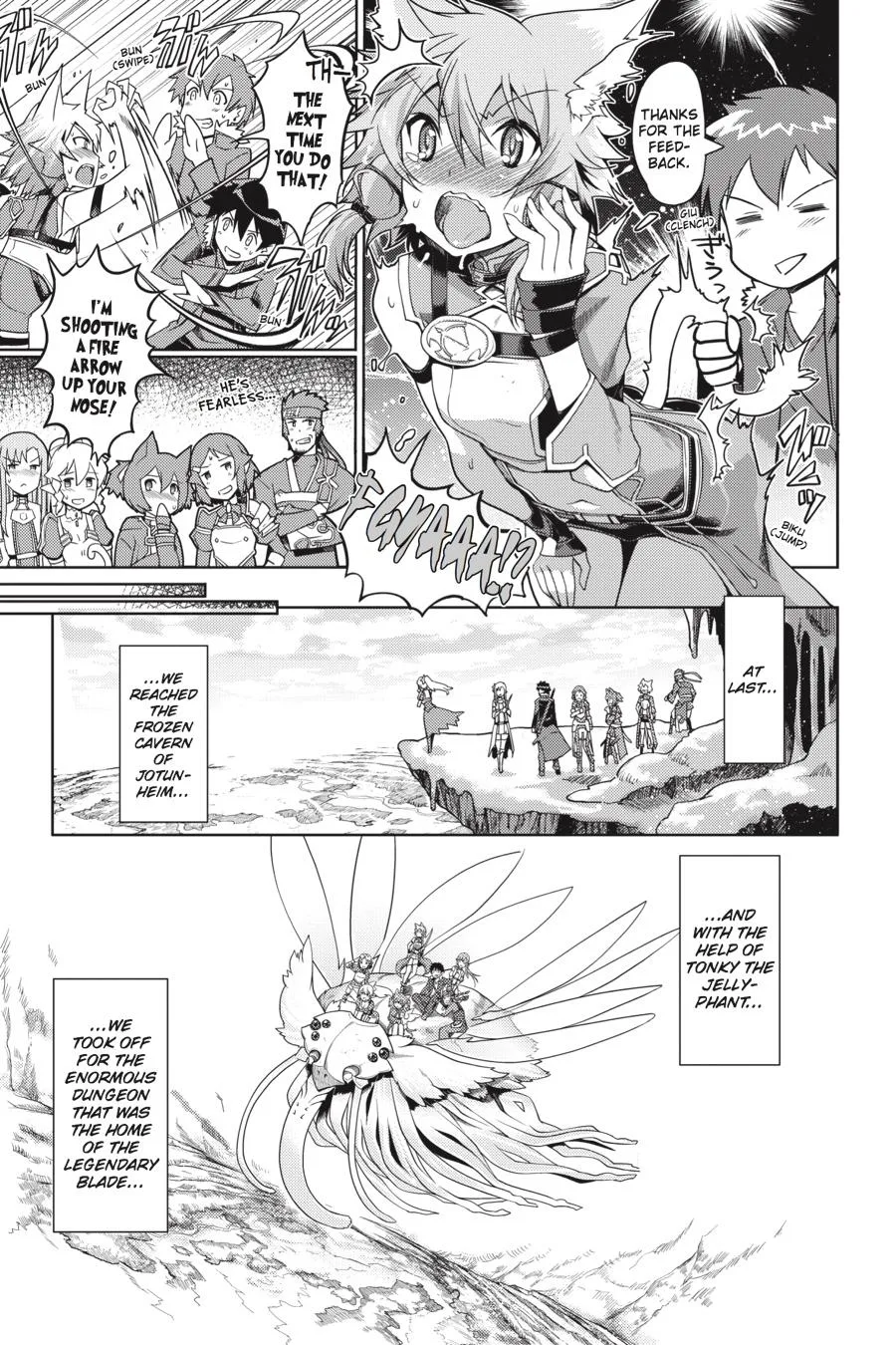 Sword Art Online - Calibur, chapter 1, page 15