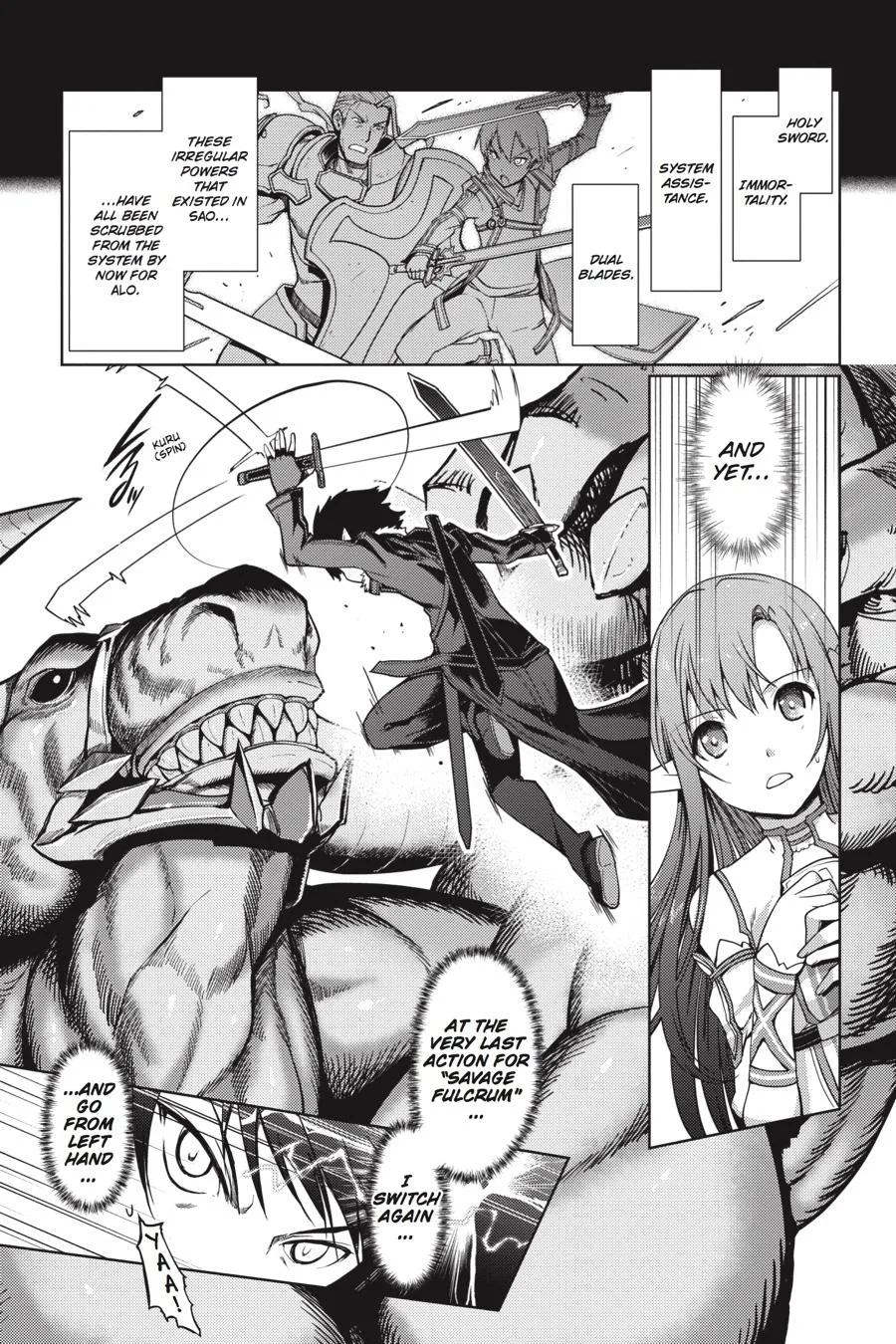 Sword Art Online - Calibur, chapter 1, page 40
