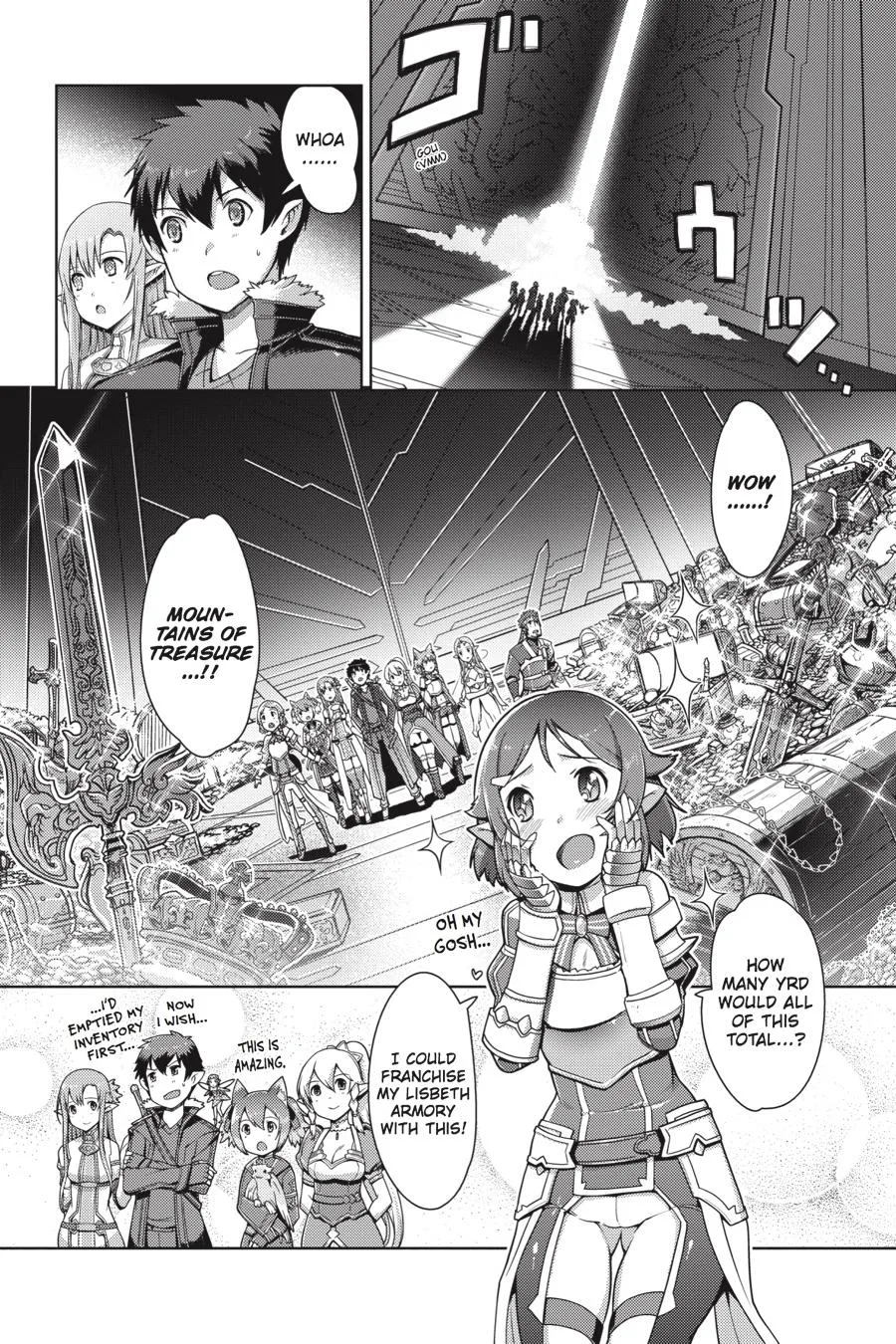 Sword Art Online - Calibur, chapter 3, page 2