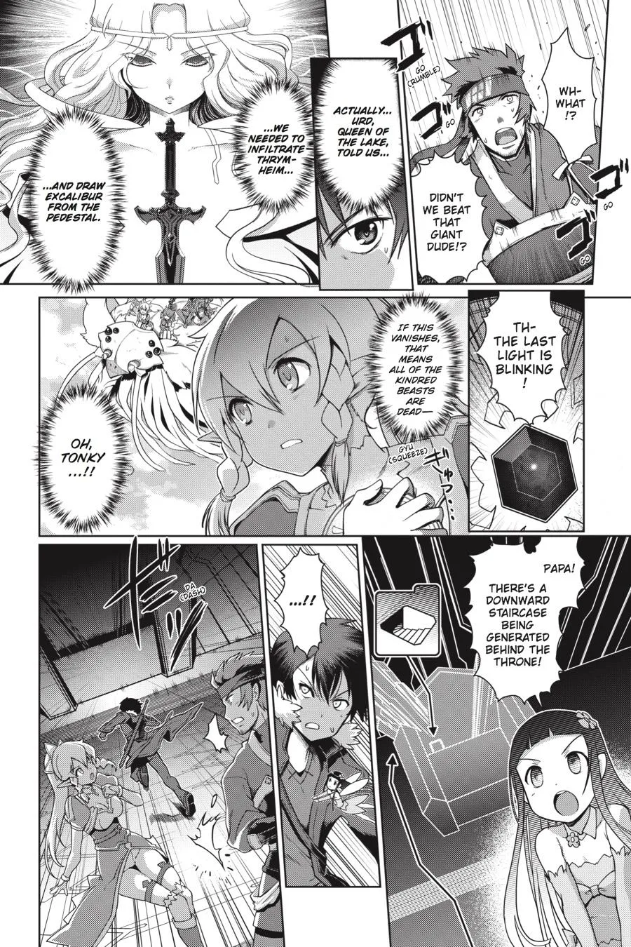 Sword Art Online - Calibur, chapter 8, page 10
