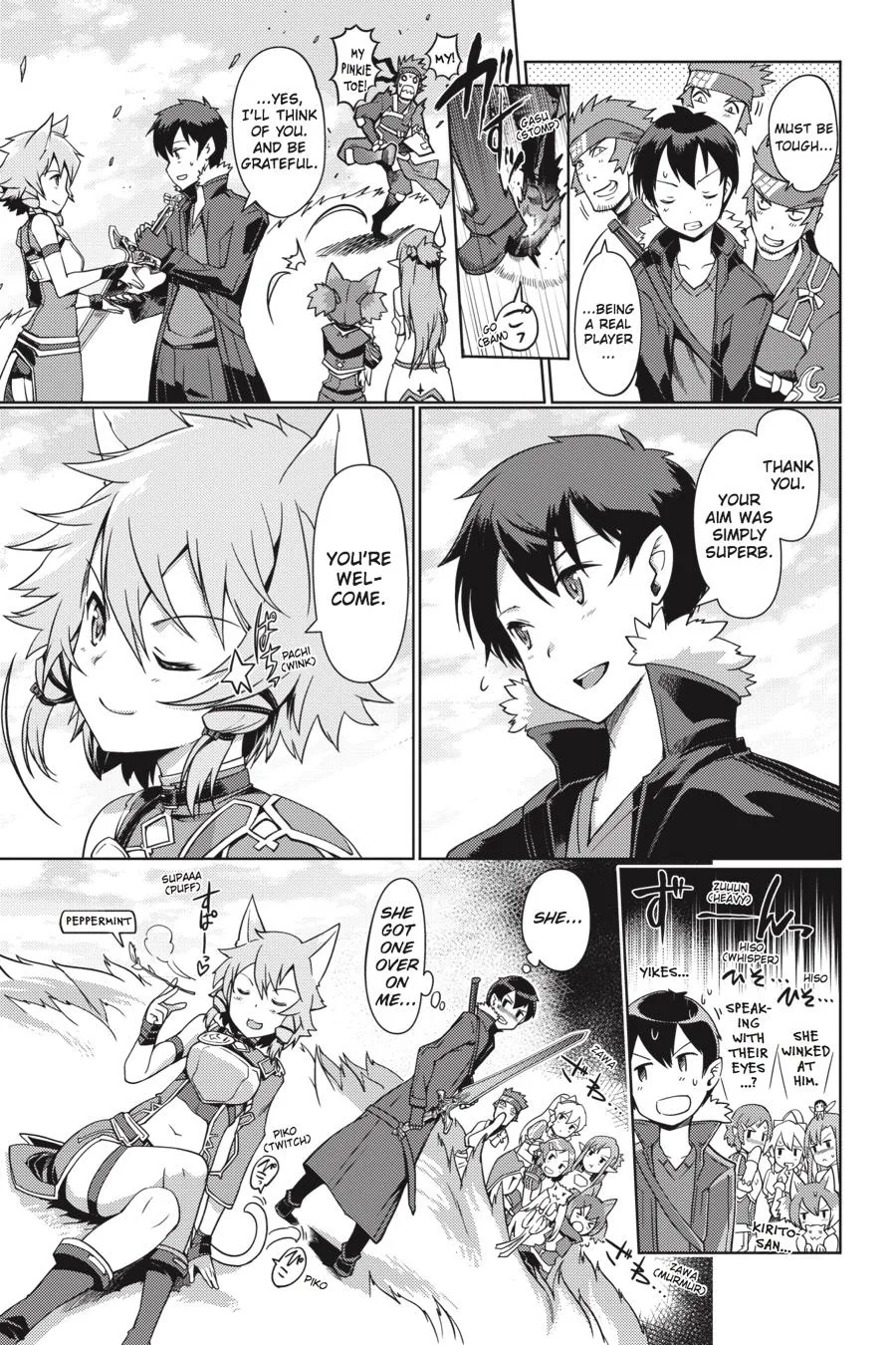 Sword Art Online - Calibur, chapter 10, page 9