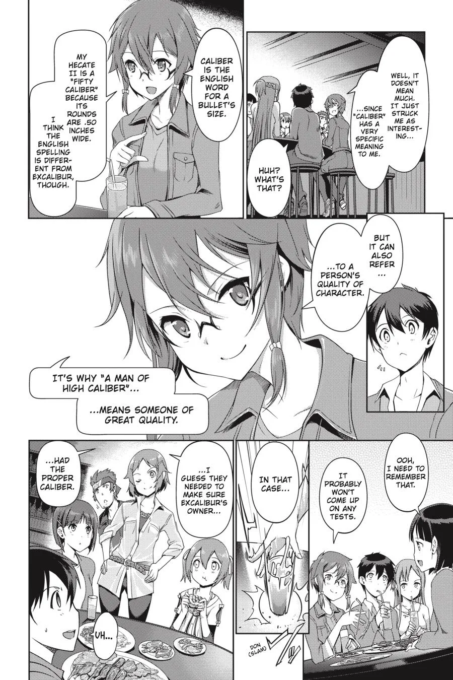 Sword Art Online - Calibur, chapter 10, page 28
