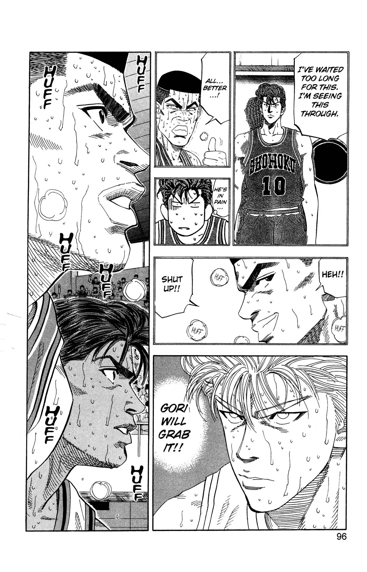 Slam Dunk, chapter 130, page 10