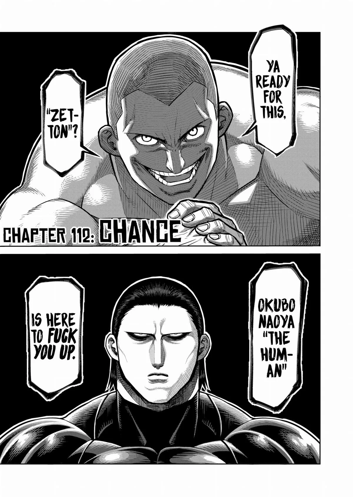 Kengan Ashura, chapter 112, page 1