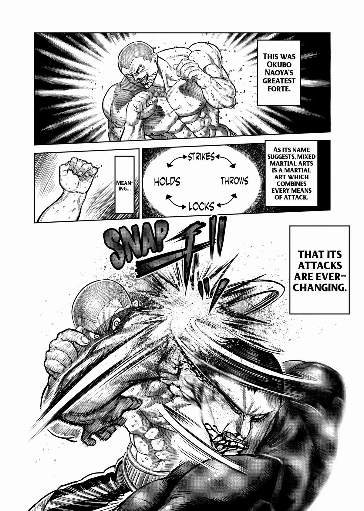 Kengan Ashura, chapter 114, page 8