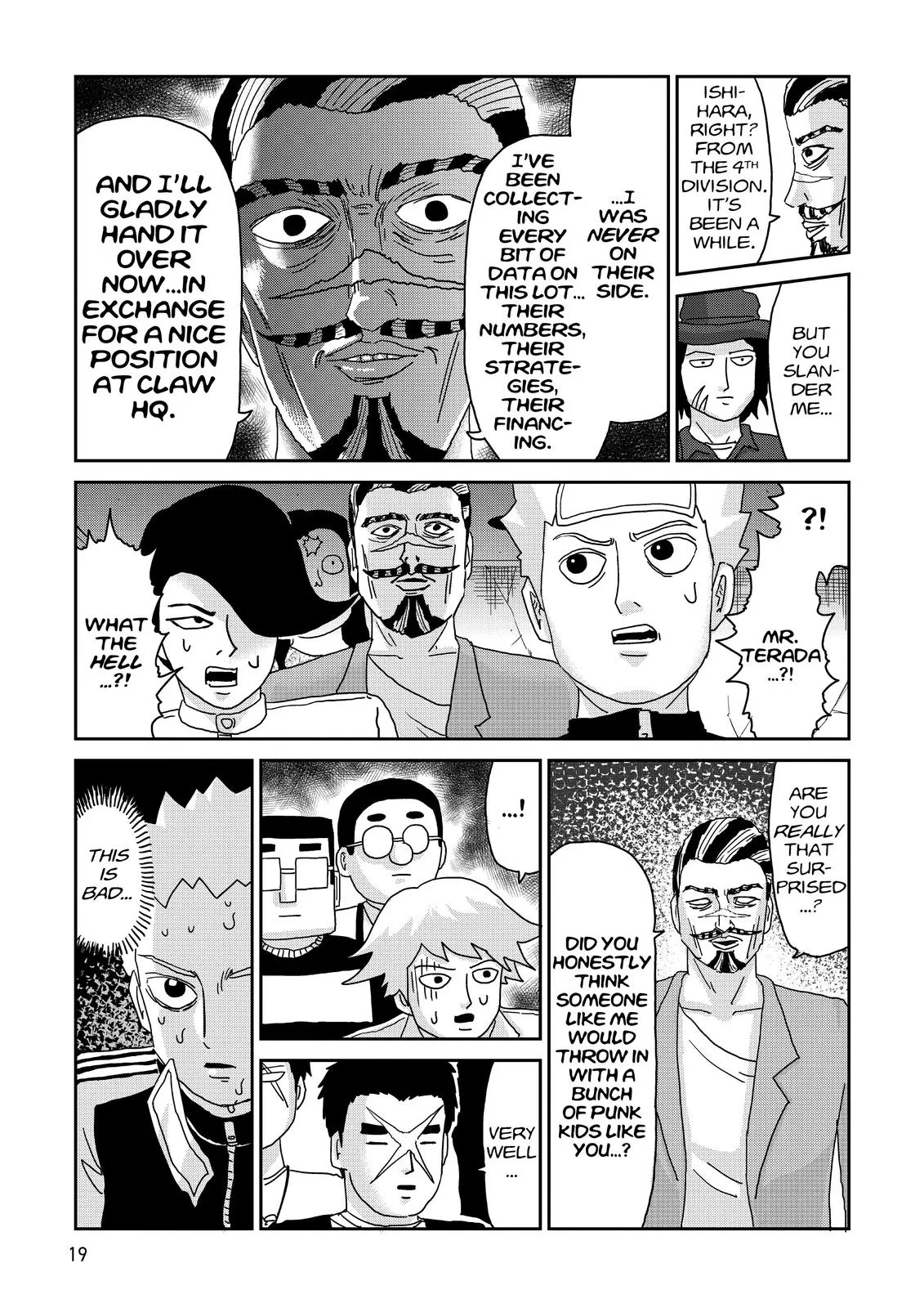 Mob Psycho 100, chapter 84, page 20