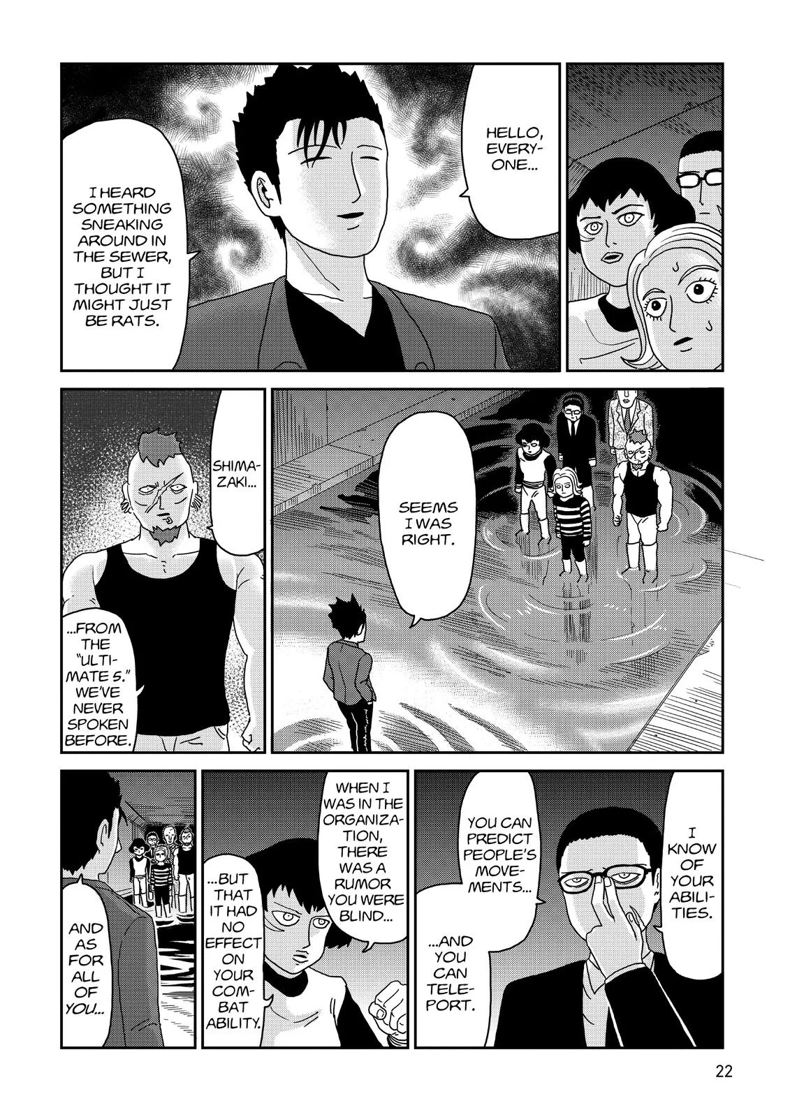 Mob Psycho 100, chapter 84, page 23