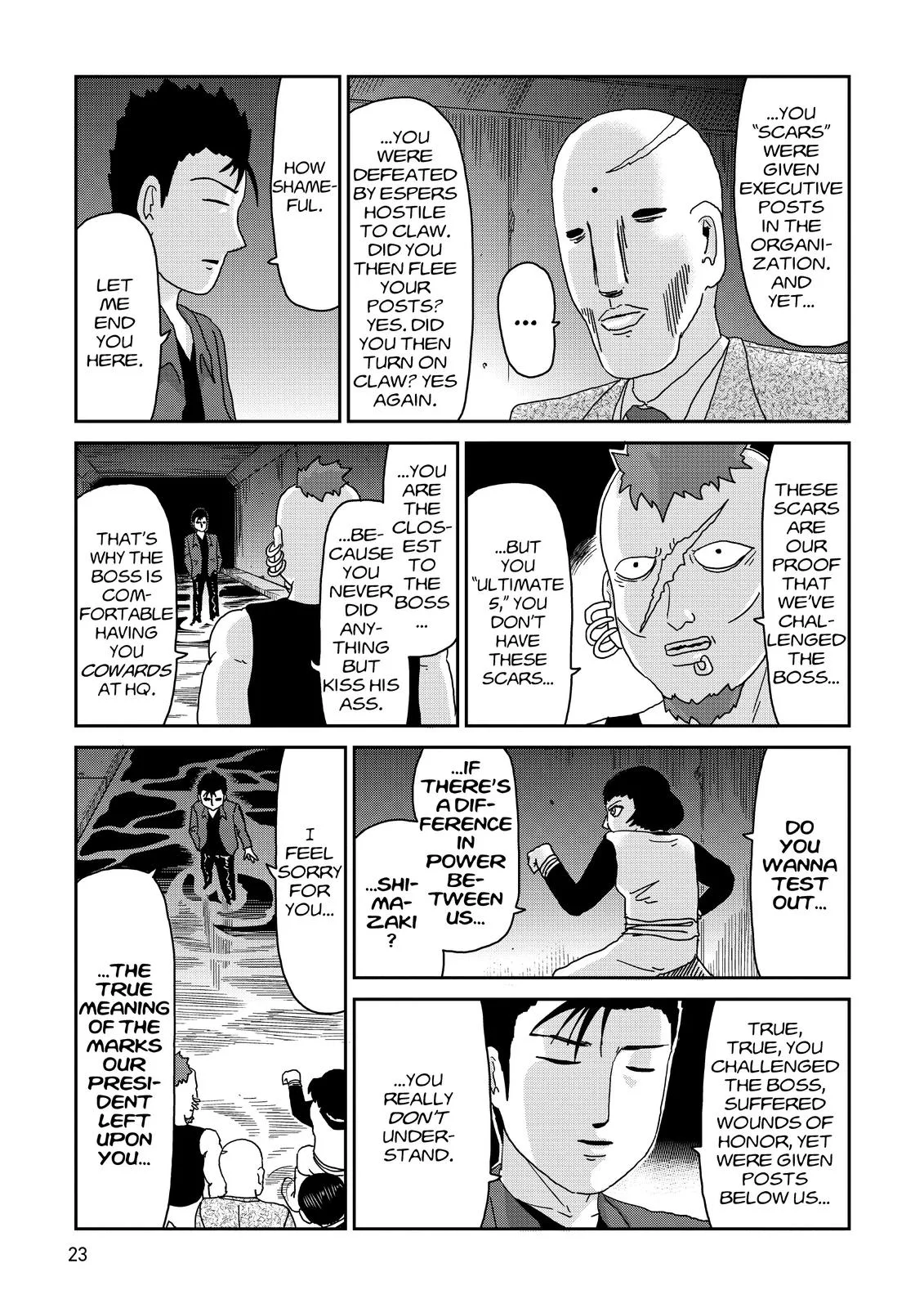 Mob Psycho 100, chapter 84, page 24