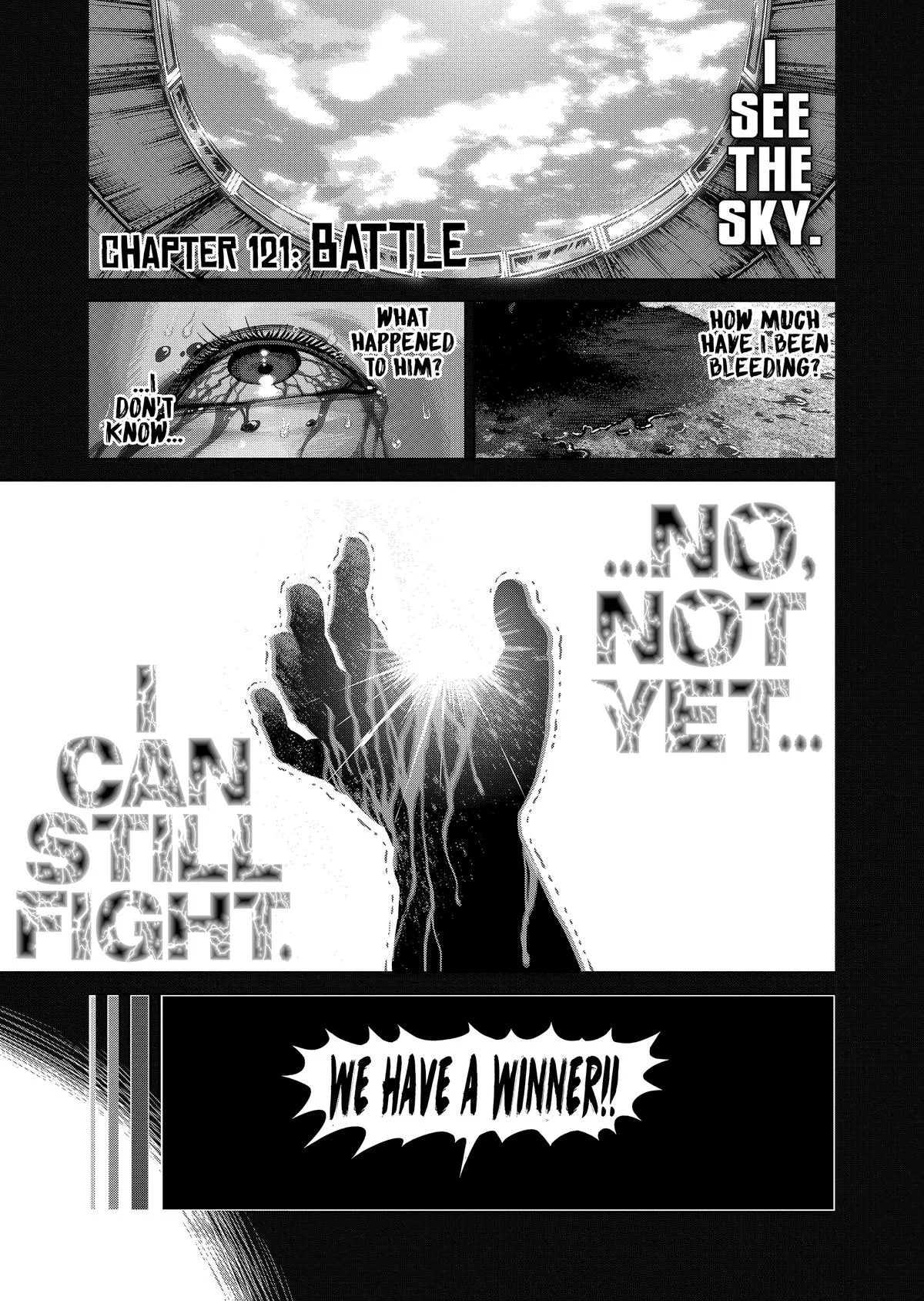 Kengan Ashura, chapter 121, page 1