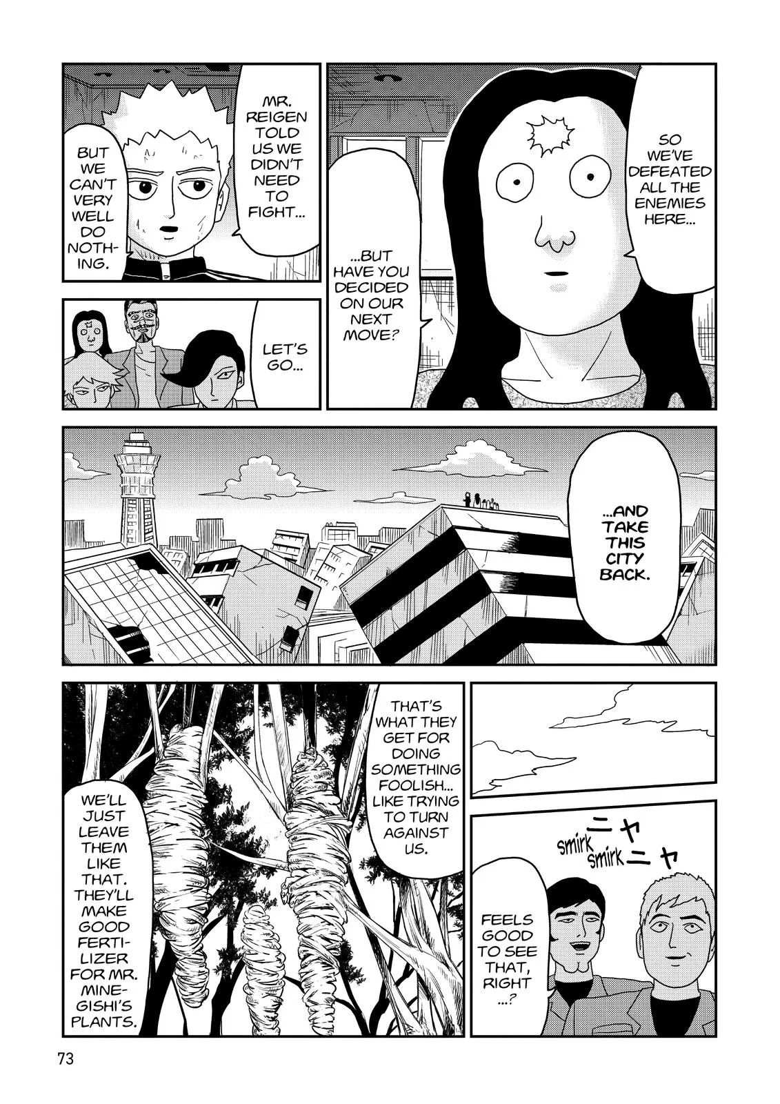 Mob Psycho 100, chapter 86, page 7