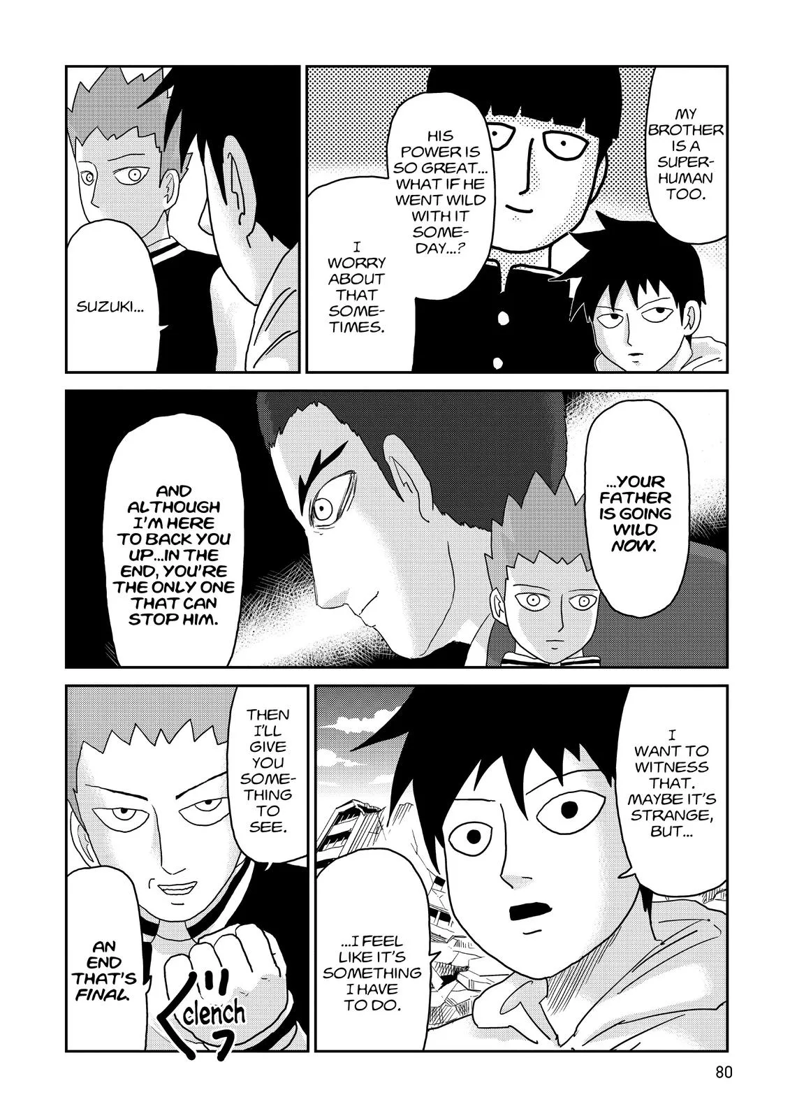 Mob Psycho 100, chapter 86, page 14