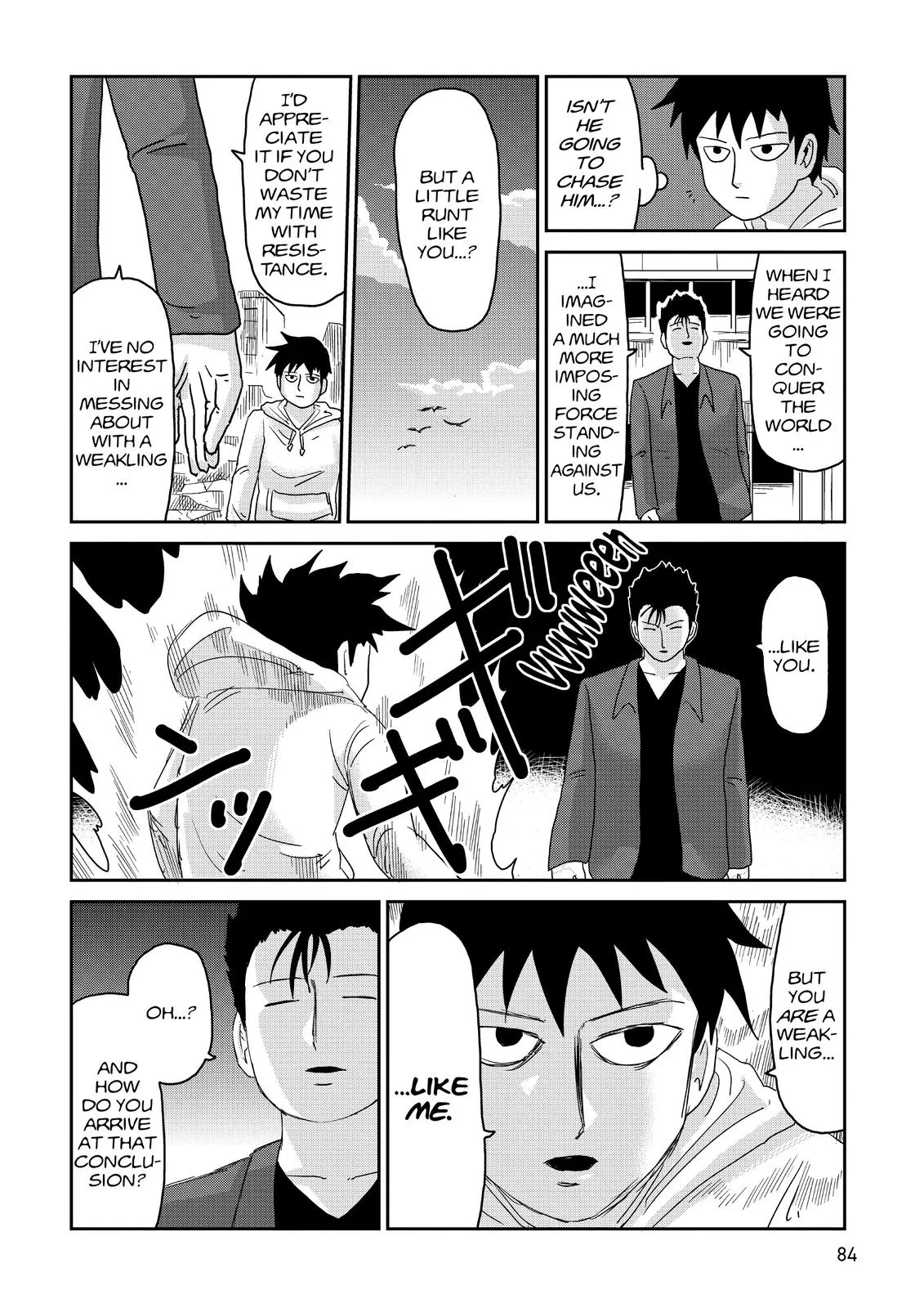 Mob Psycho 100, chapter 86, page 18