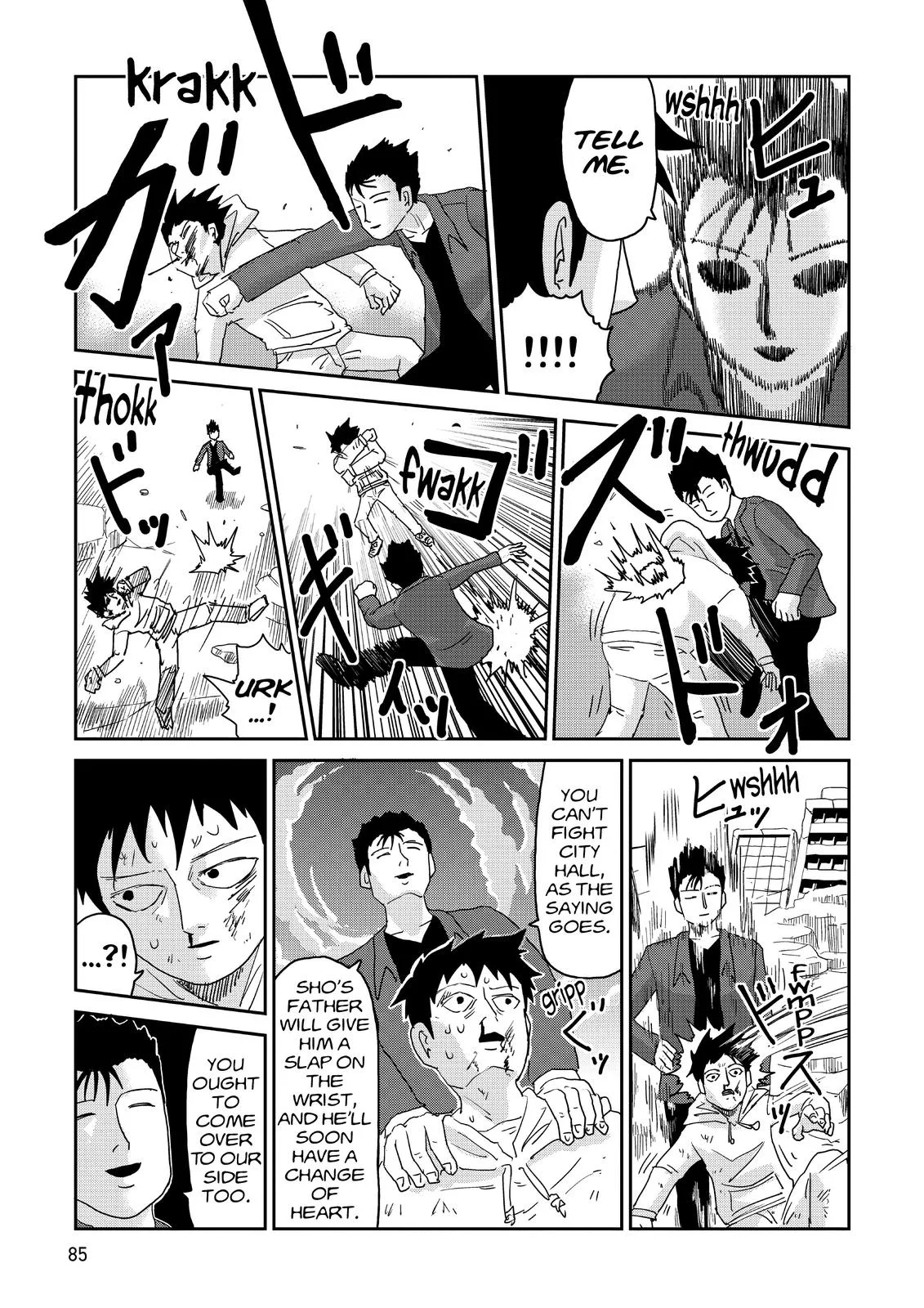 Mob Psycho 100, chapter 86, page 19