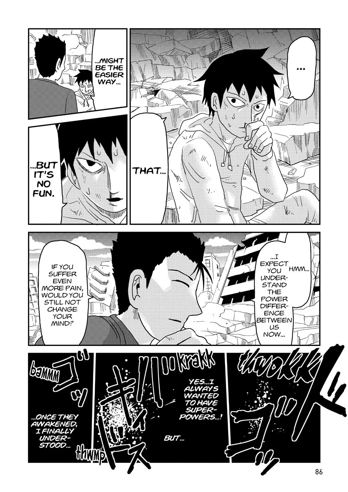 Mob Psycho 100, chapter 86, page 20
