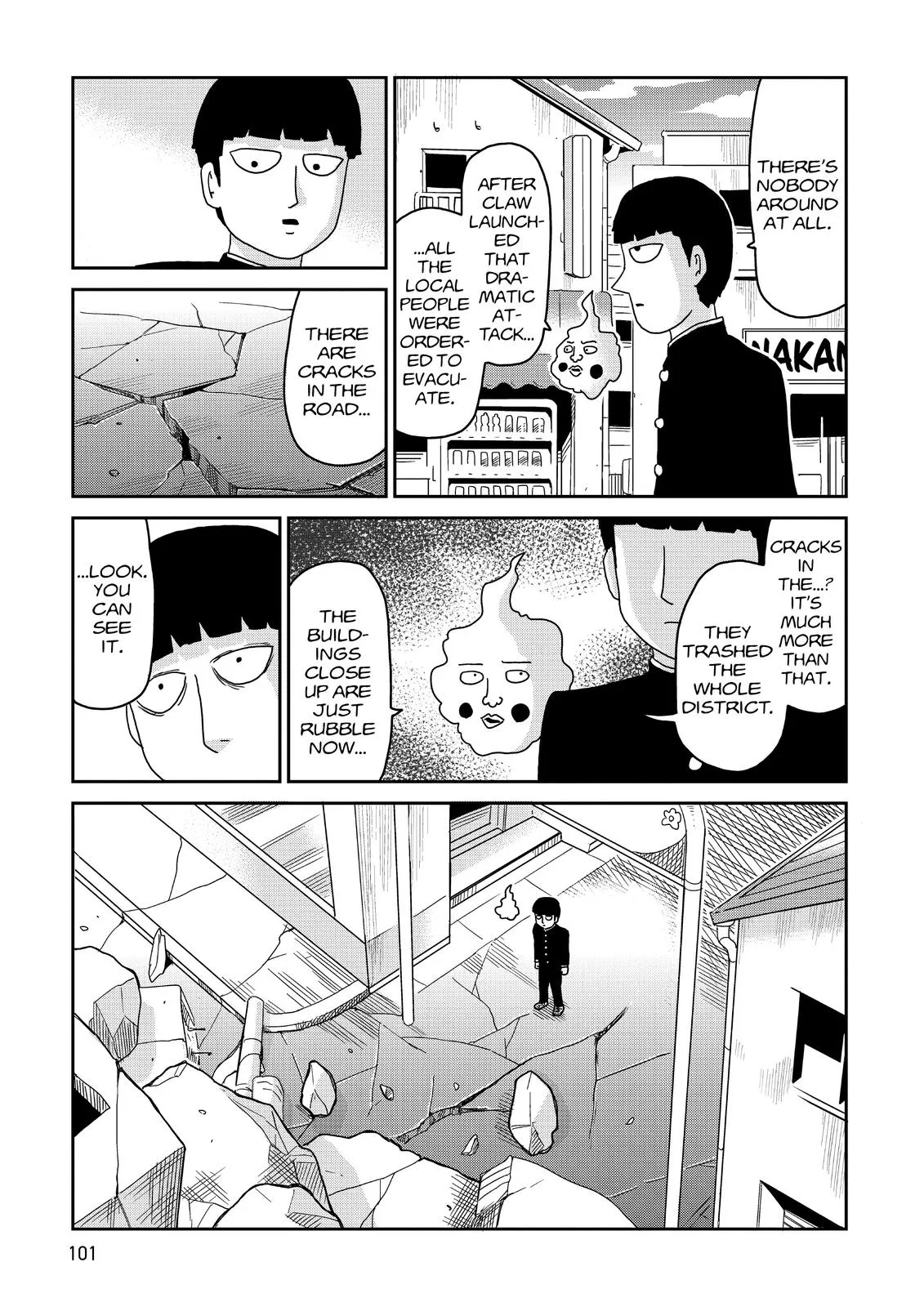 Mob Psycho 100, chapter 87, page 9