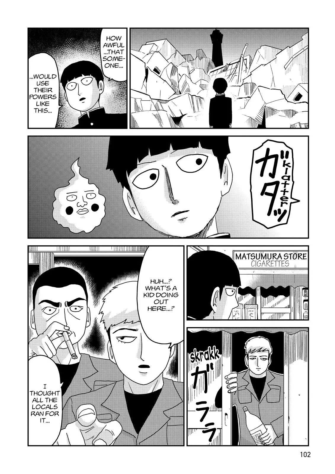 Mob Psycho 100, chapter 87, page 10