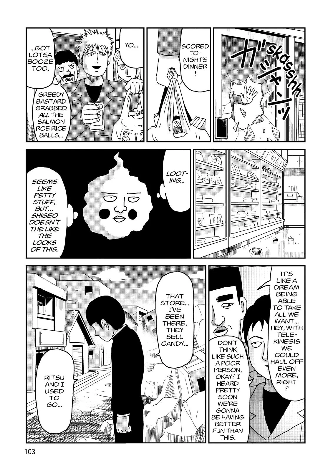 Mob Psycho 100, chapter 87, page 11