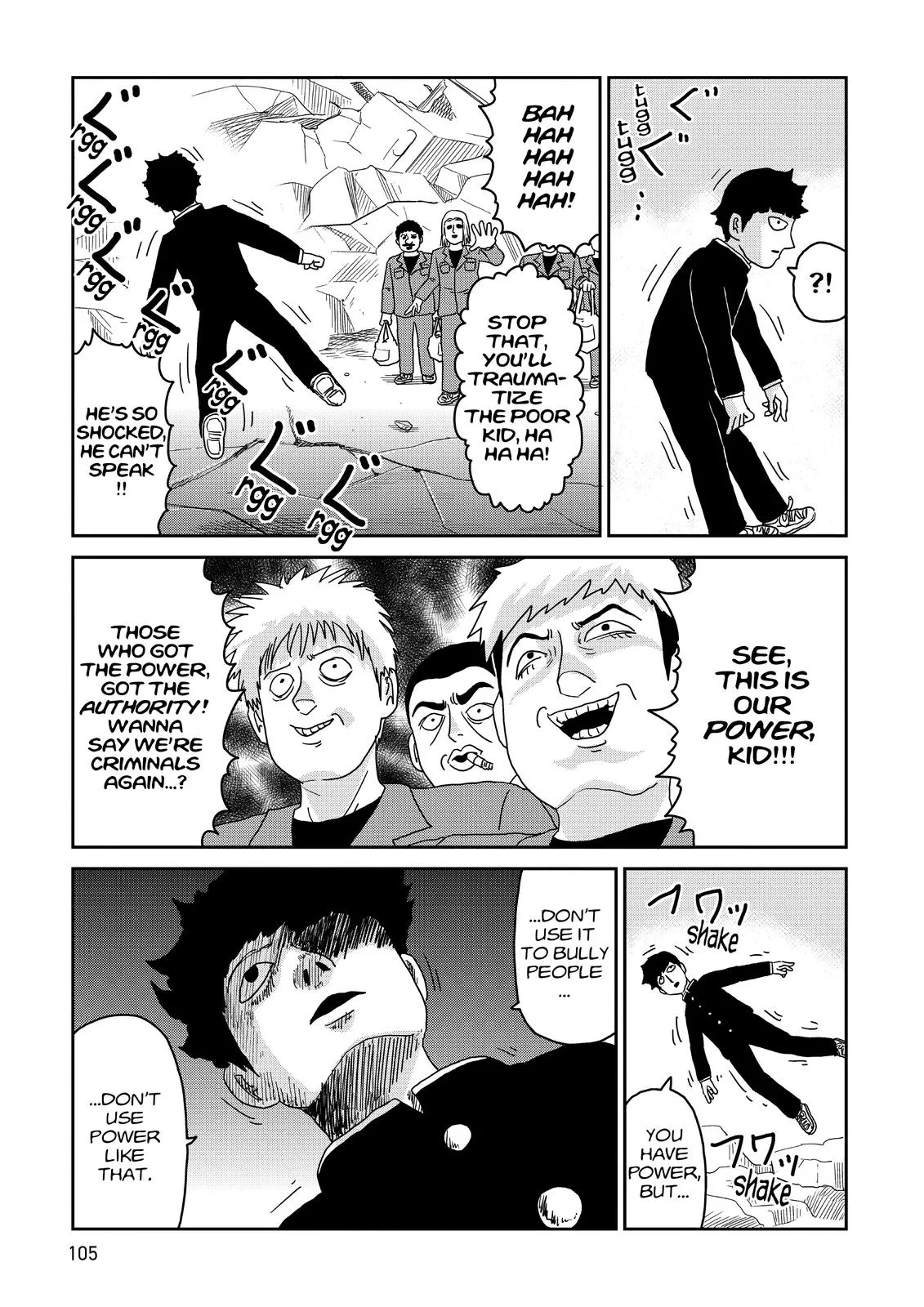 Mob Psycho 100, chapter 87, page 13