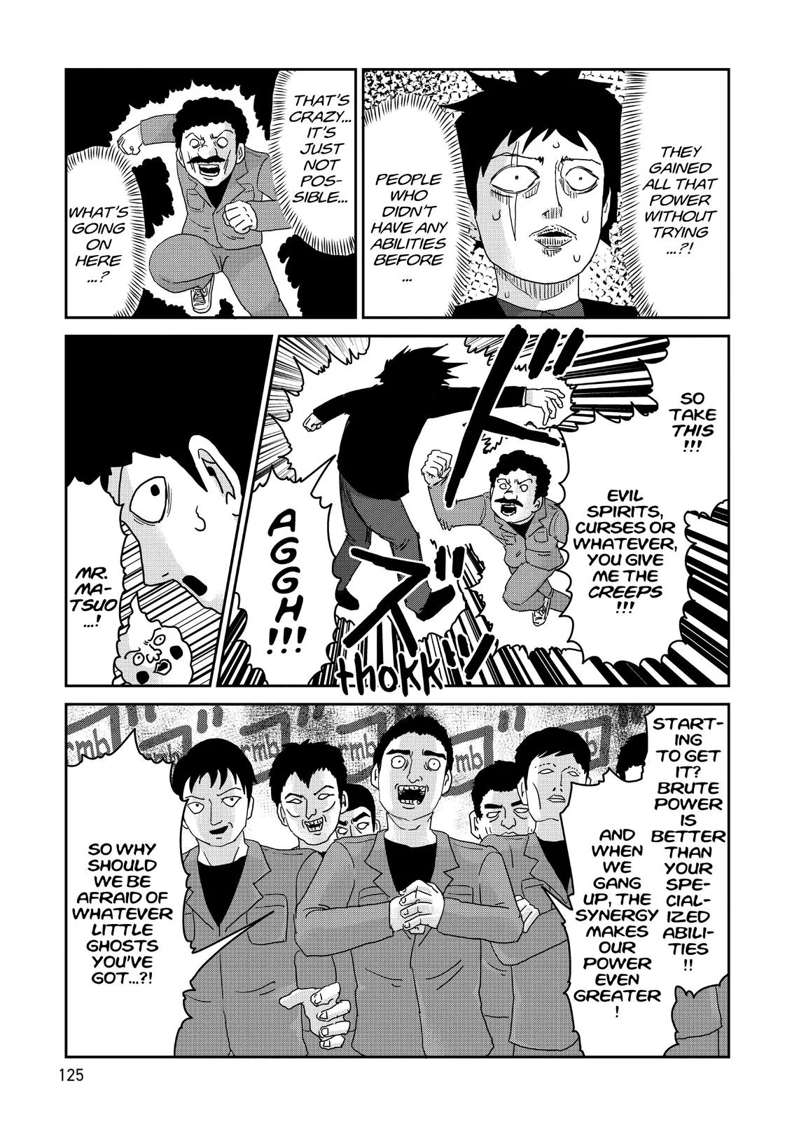 Mob Psycho 100, chapter 87, page 33