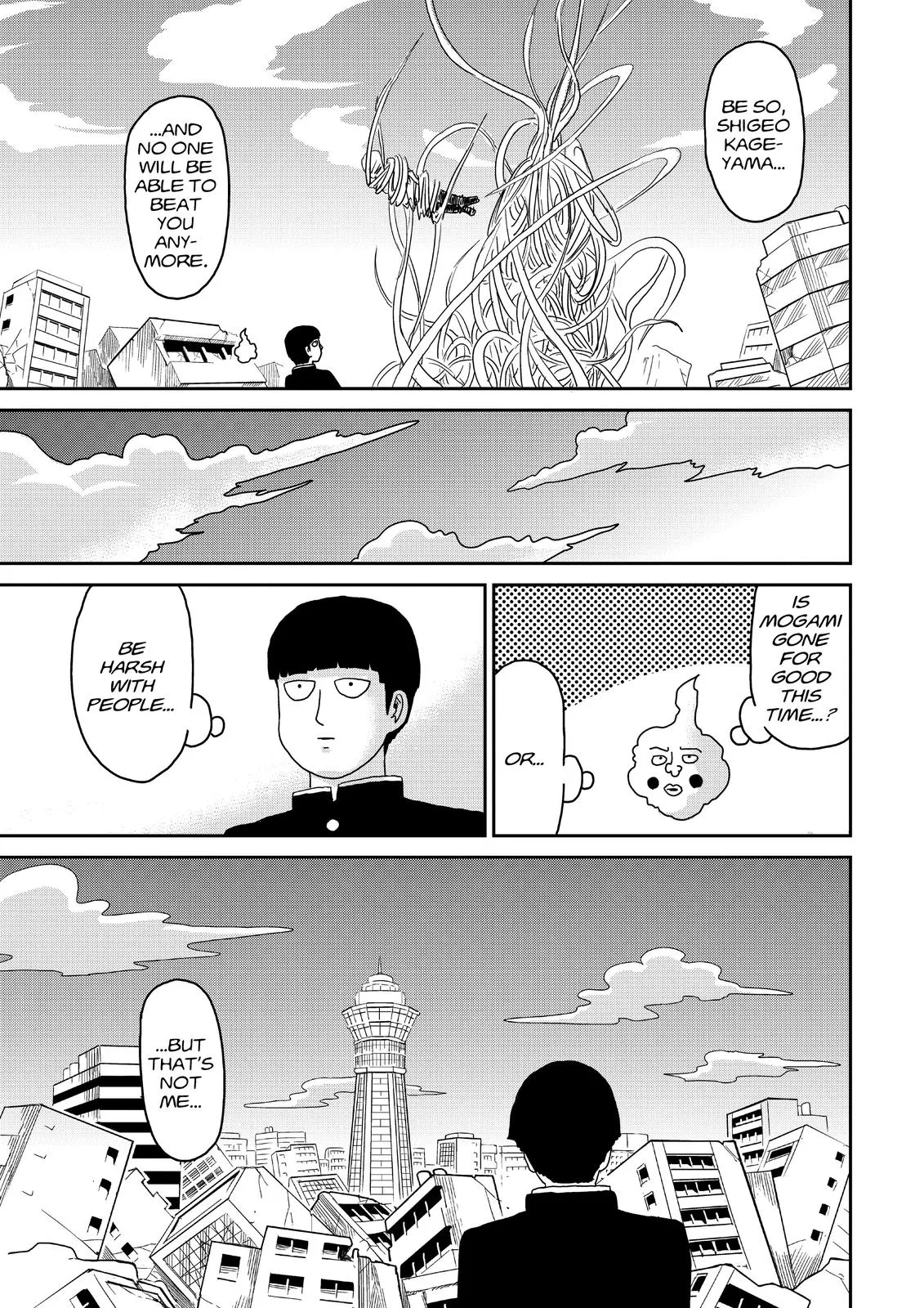 Mob Psycho 100, chapter 87, page 44