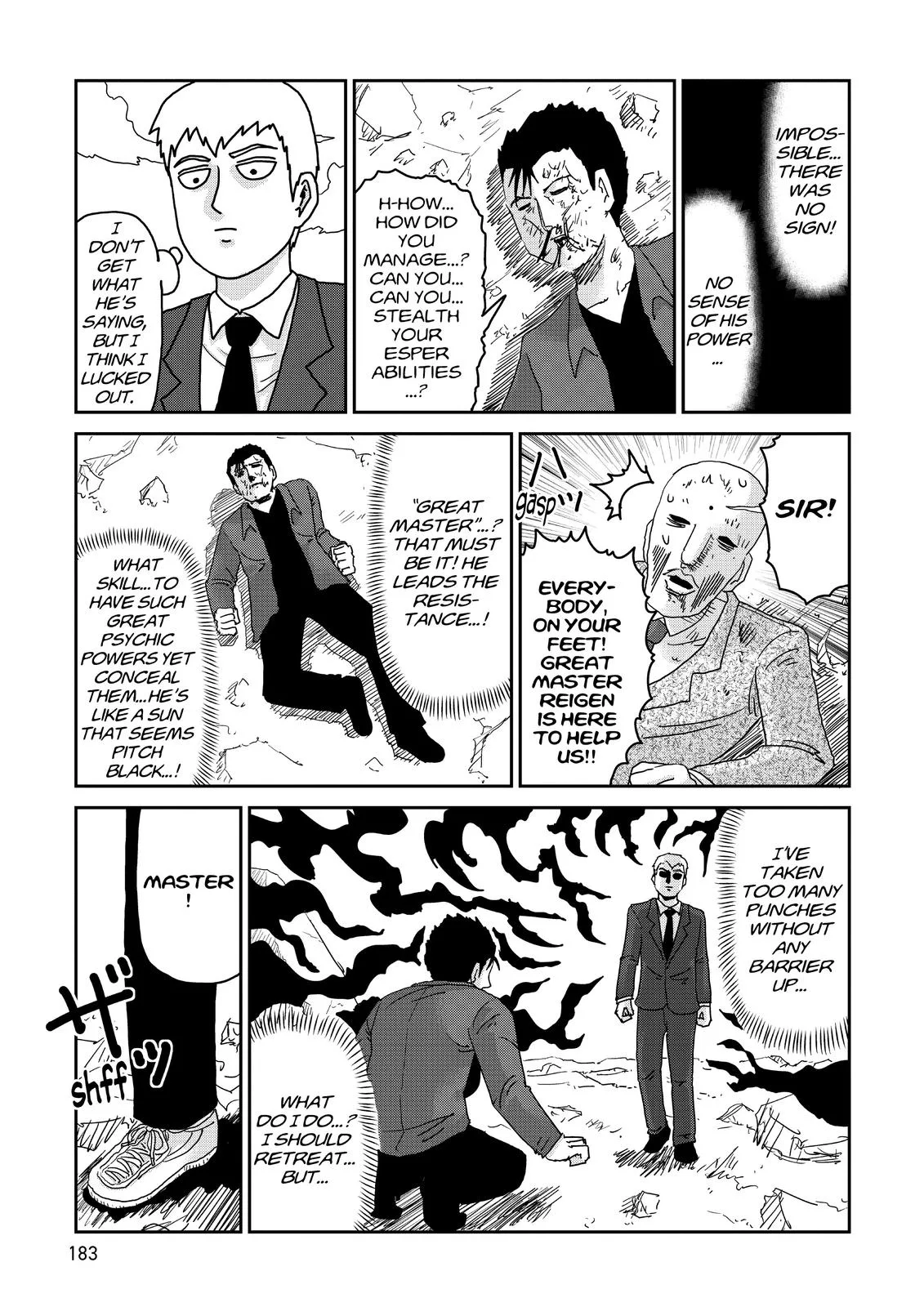 Mob Psycho 100, chapter 88, page 43
