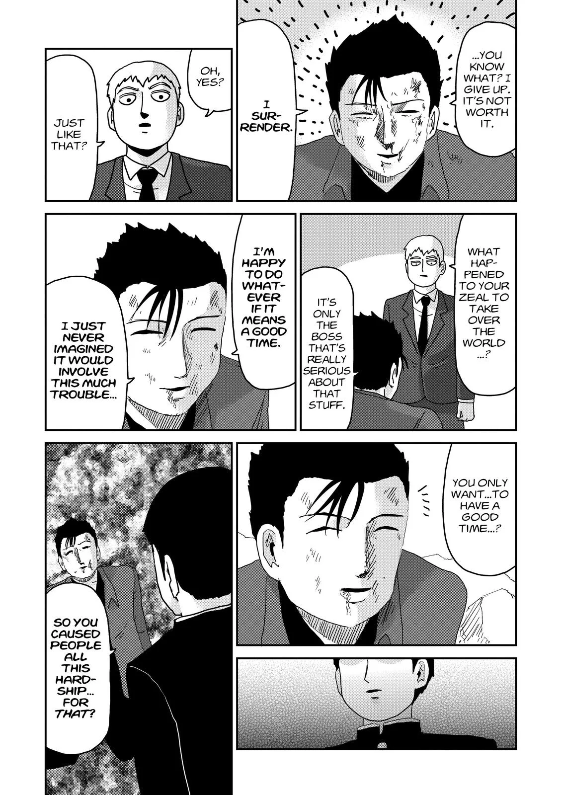 Mob Psycho 100, chapter 88, page 45